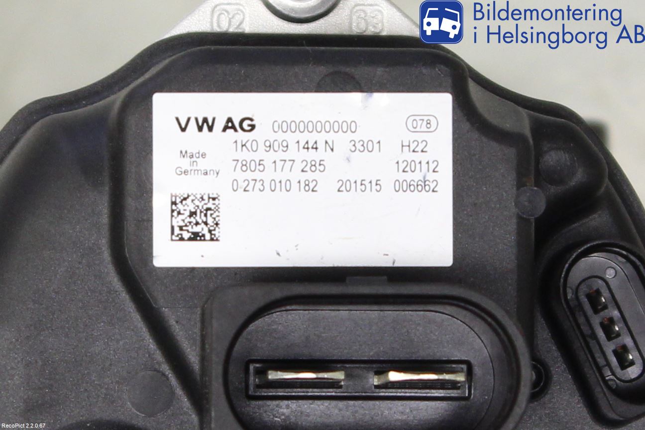 Volkswagen VW JETTA VI 11- Styrväxel Servo -Snäcka