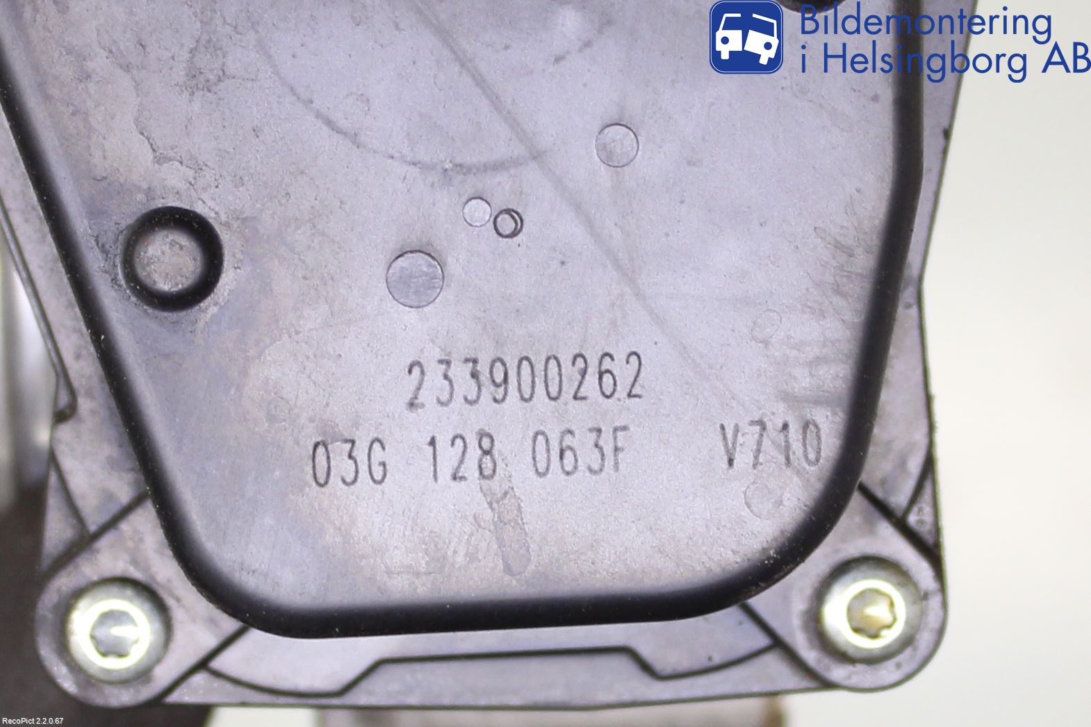 Skoda OCTAVIA (1Z) 05-13 Injspjällhus