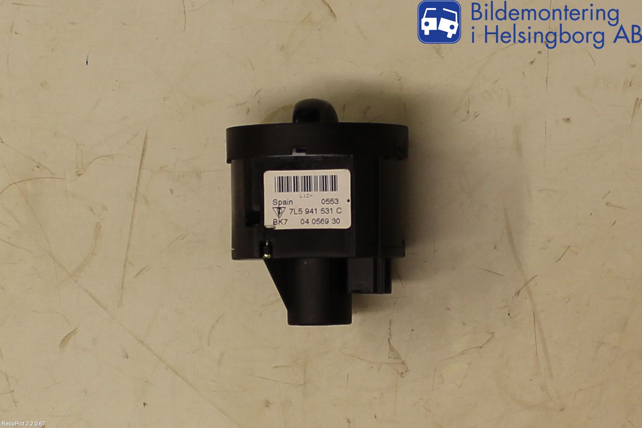 Porsche CAYENNE 03- Strömställare Ljus