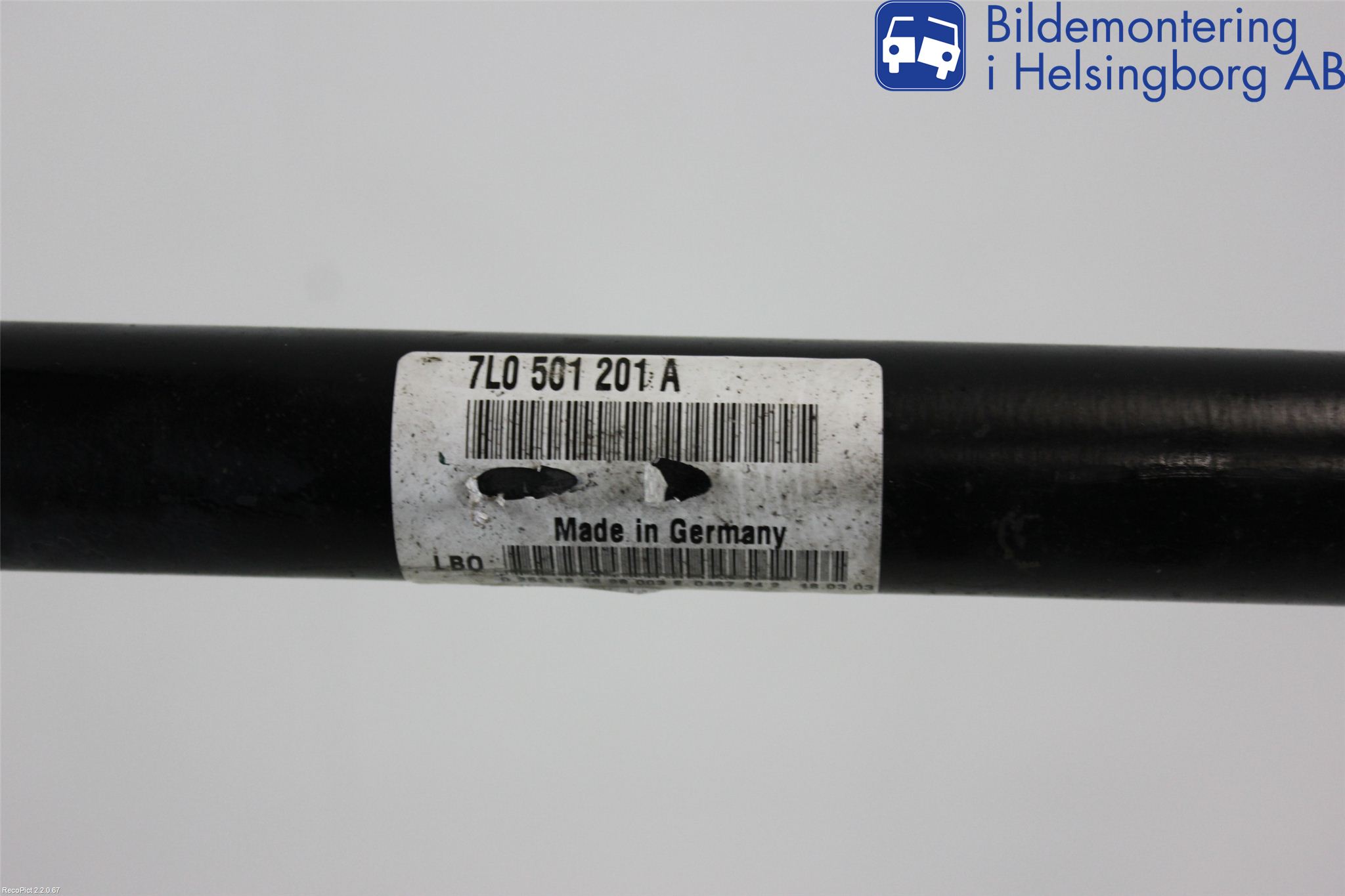 Porsche CAYENNE 03- Drivaxel Bak Höger