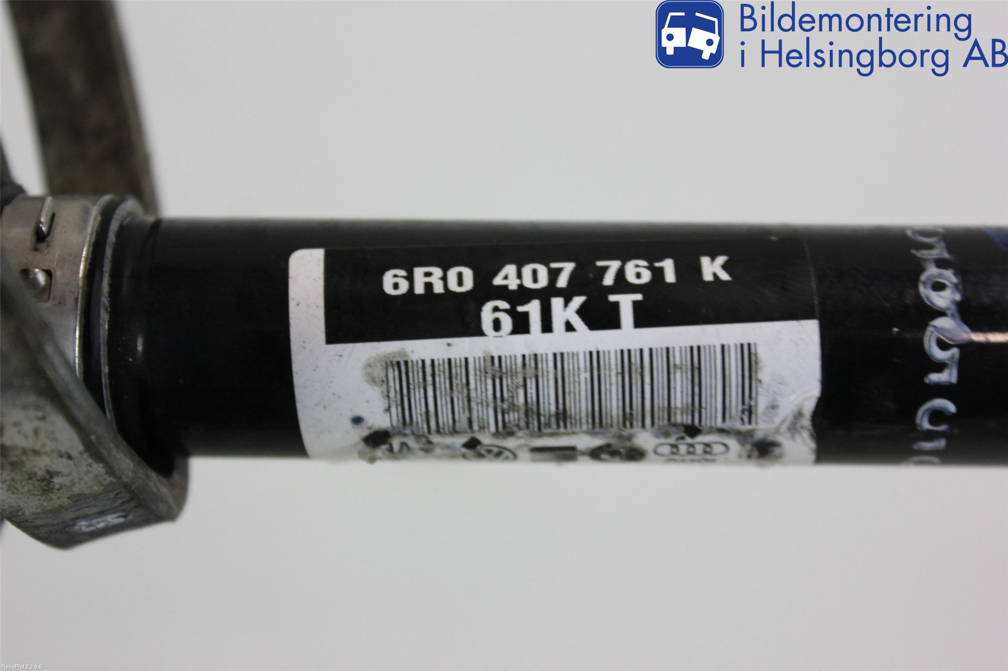 Volkswagen VW POLO 10-17 Drivaxel Fram Vänster