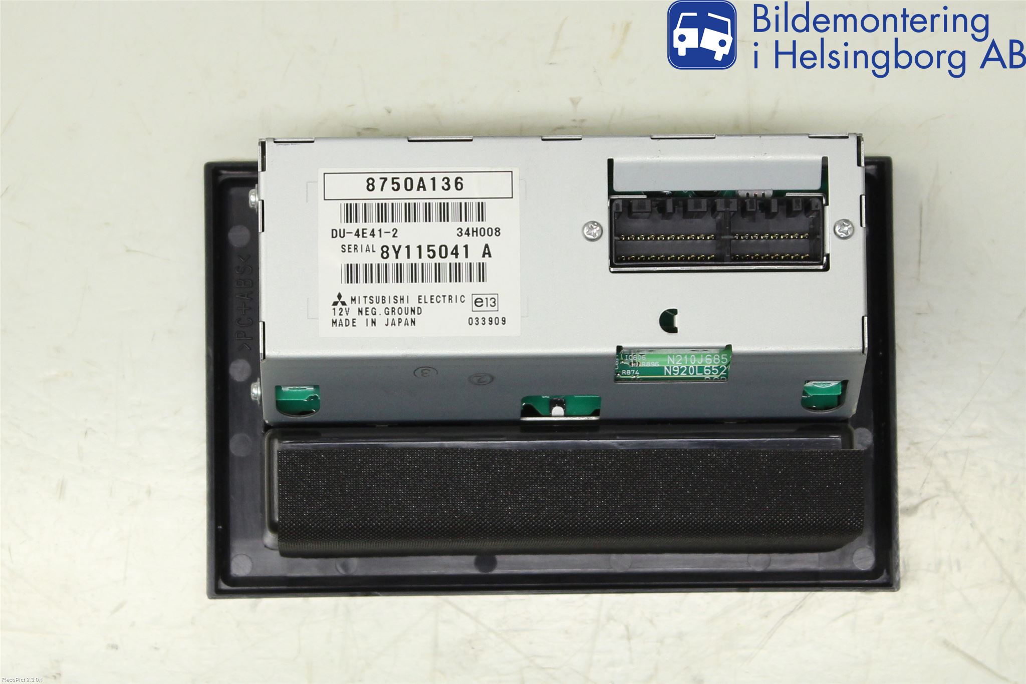 Mitsubishi GRANDIS Radio Övrigt