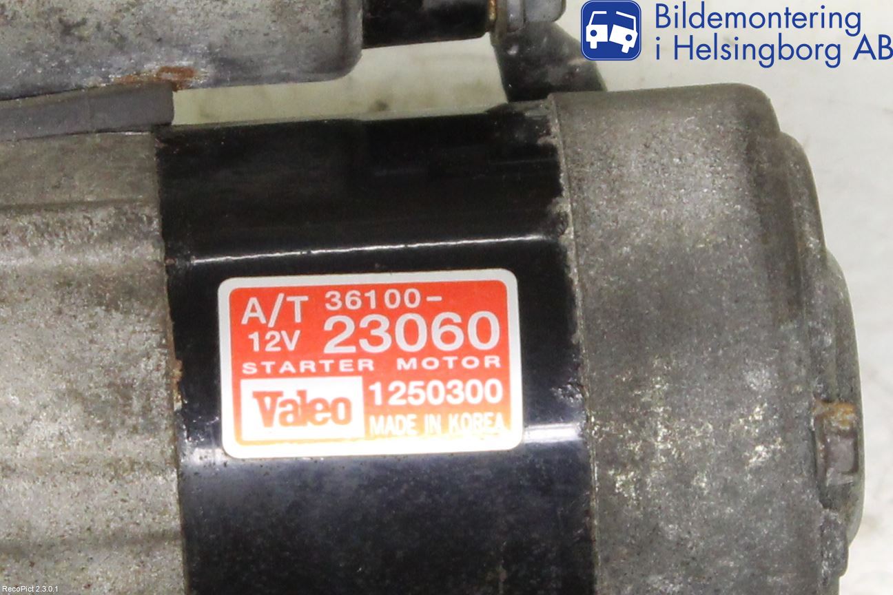 Hyundai MATRIX Startmotor