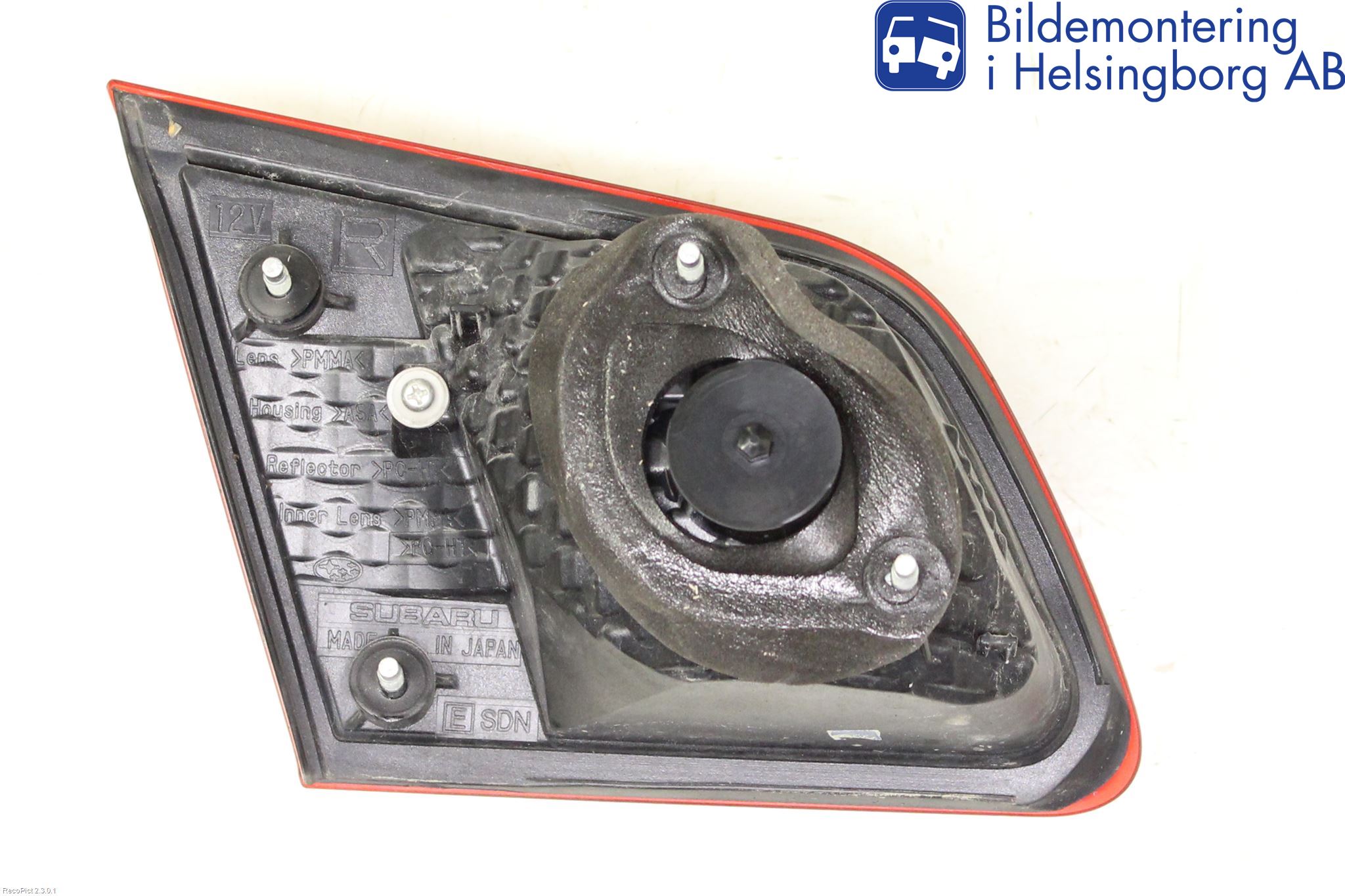 Subaru LEGACY 10-14 Bakljus Lucka Hö