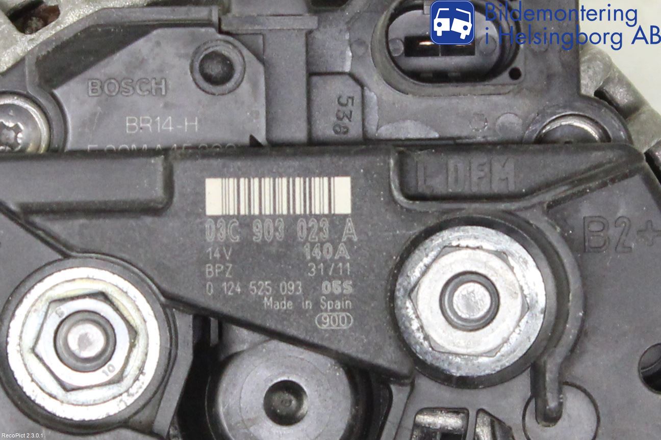 Skoda OCTAVIA (1Z) 05-13 Generator