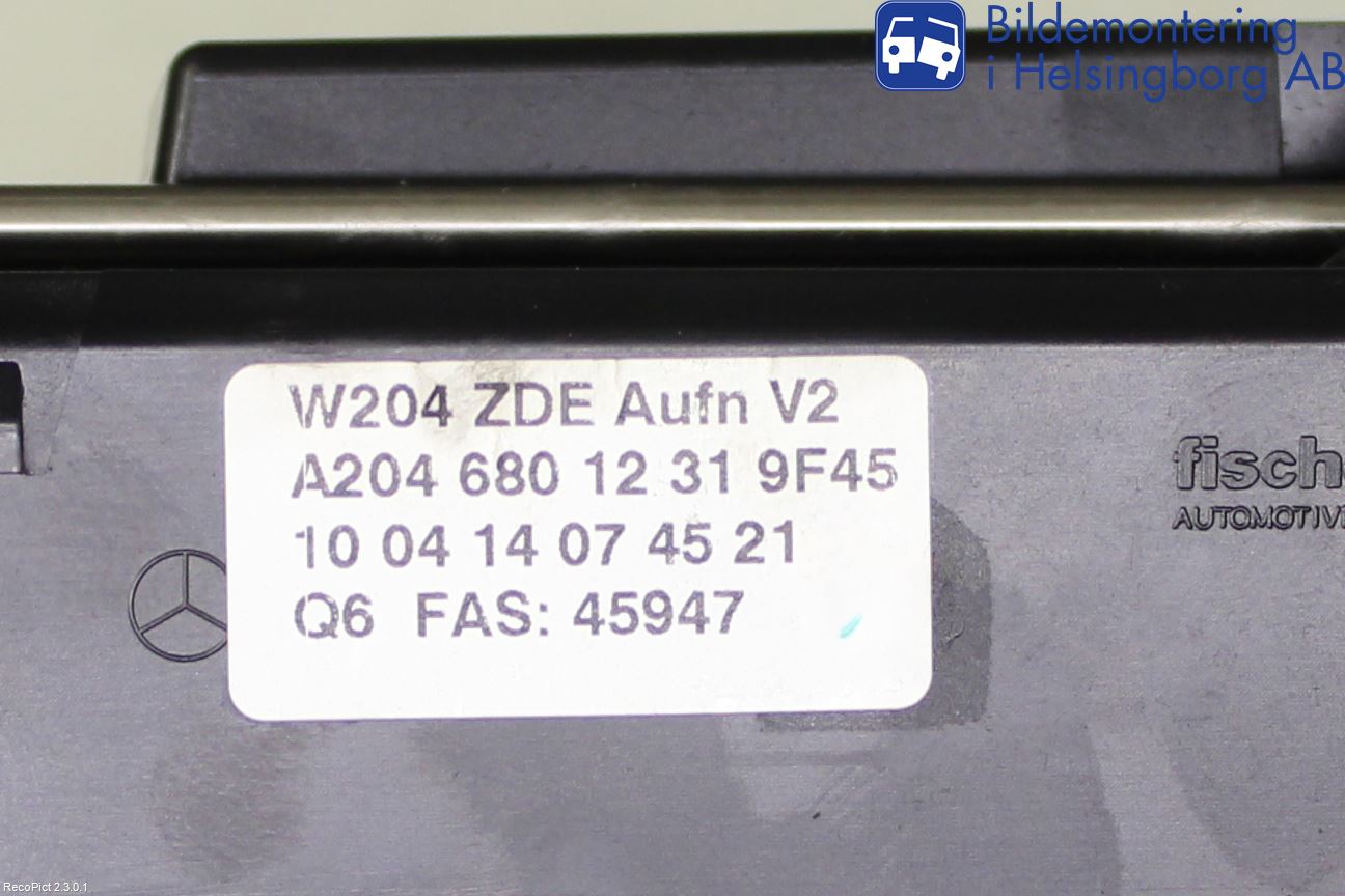 Mercedes-Benz MB C-KLASS (W204) 07-15 Radio Övrigt