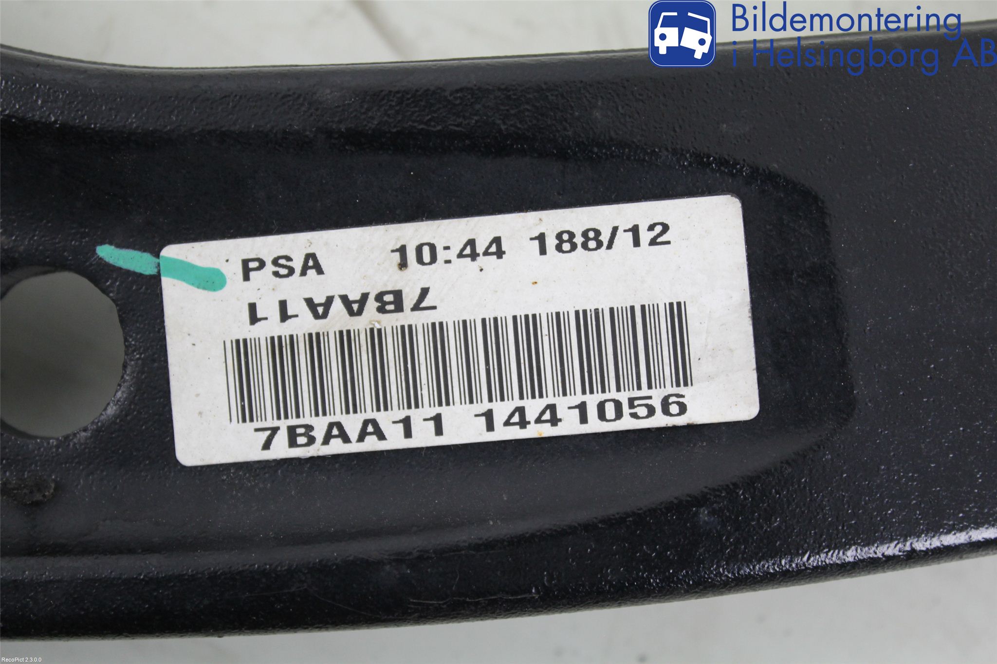 Peugeot 508 11-18 Bärarm Fram Undre Vä