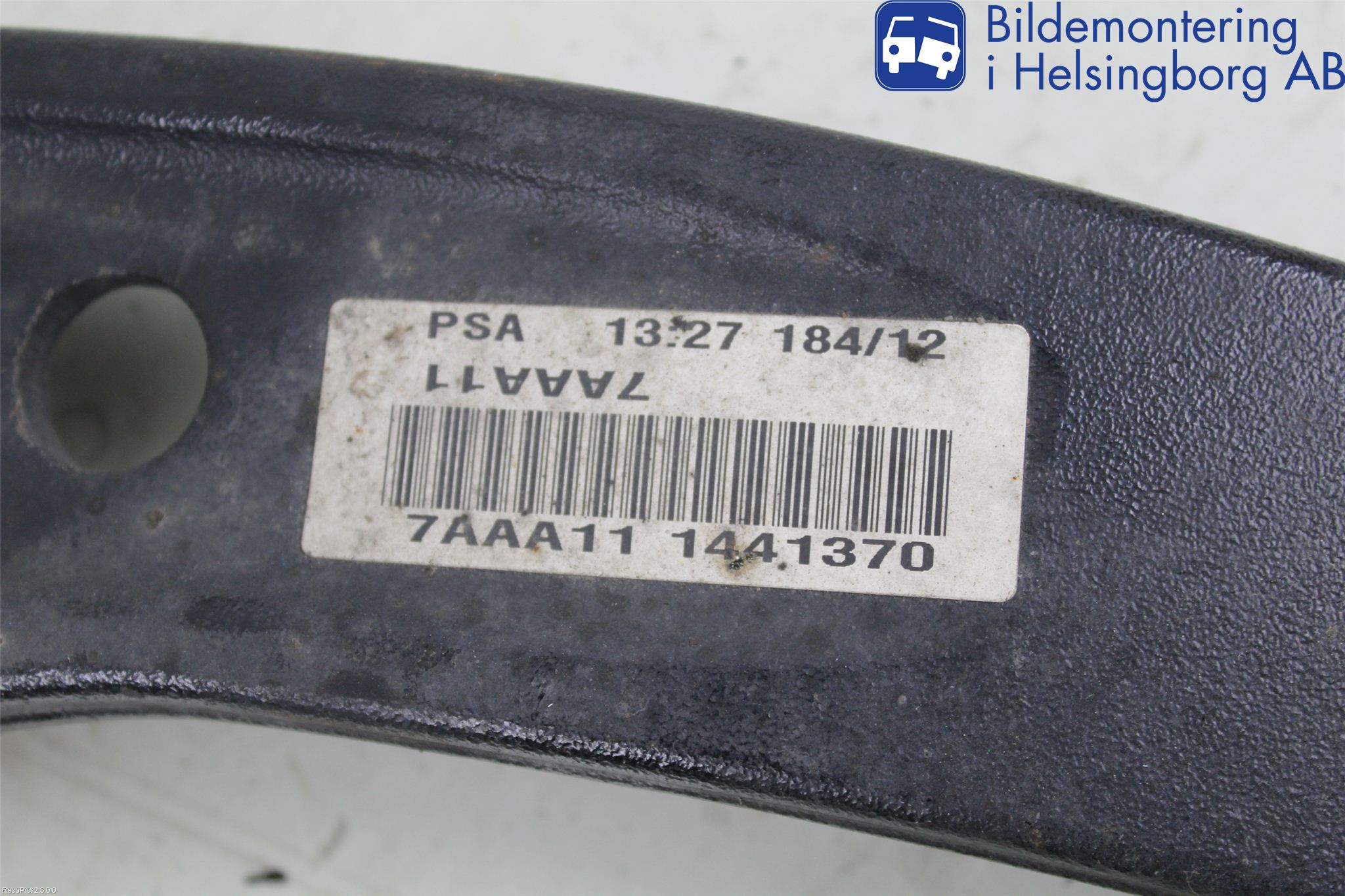 Peugeot 508 11-18 Bärarm Fram Undre Hö