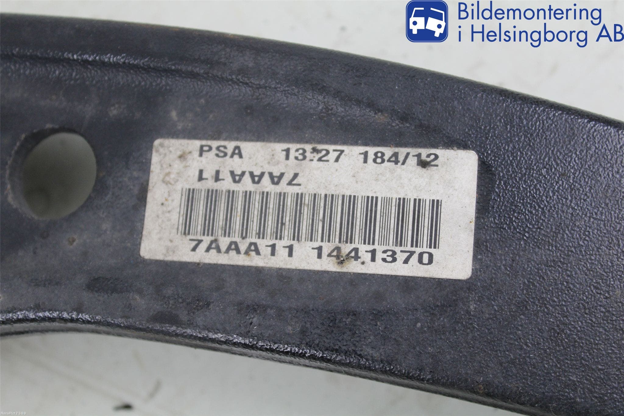 Peugeot 508 11-18 Bärarm Fram Undre Hö