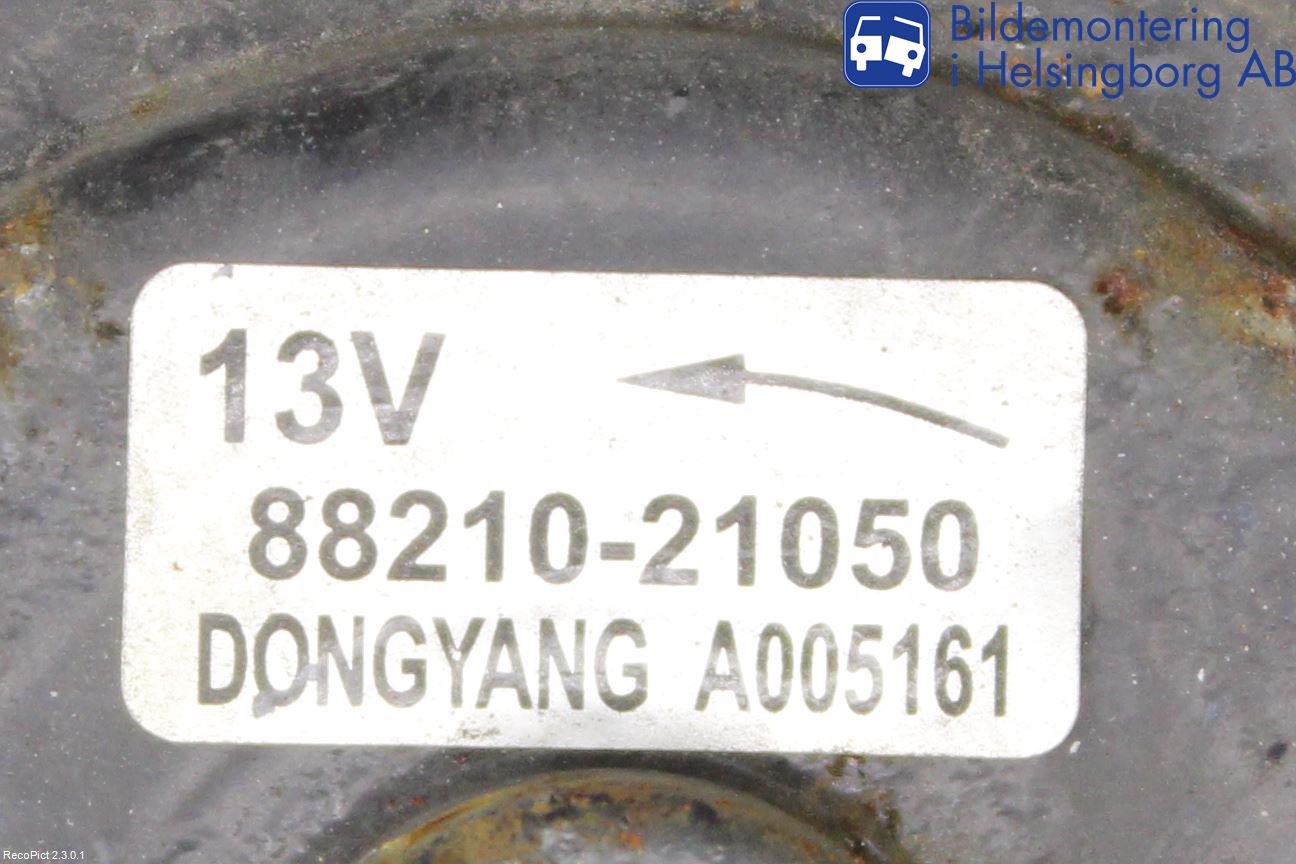 SsangYong SSANG YONG RODIUS Kylfläkt El