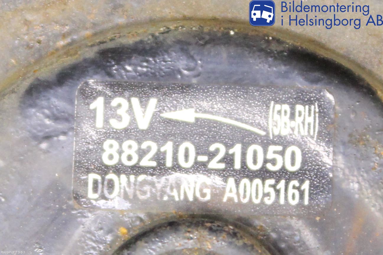 SsangYong SSANG YONG RODIUS Kylfläkt El