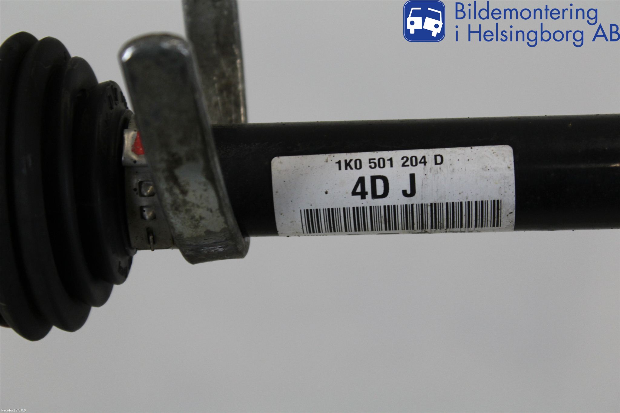 Volkswagen VW TIGUAN 07-16 Drivaxel Bak Höger