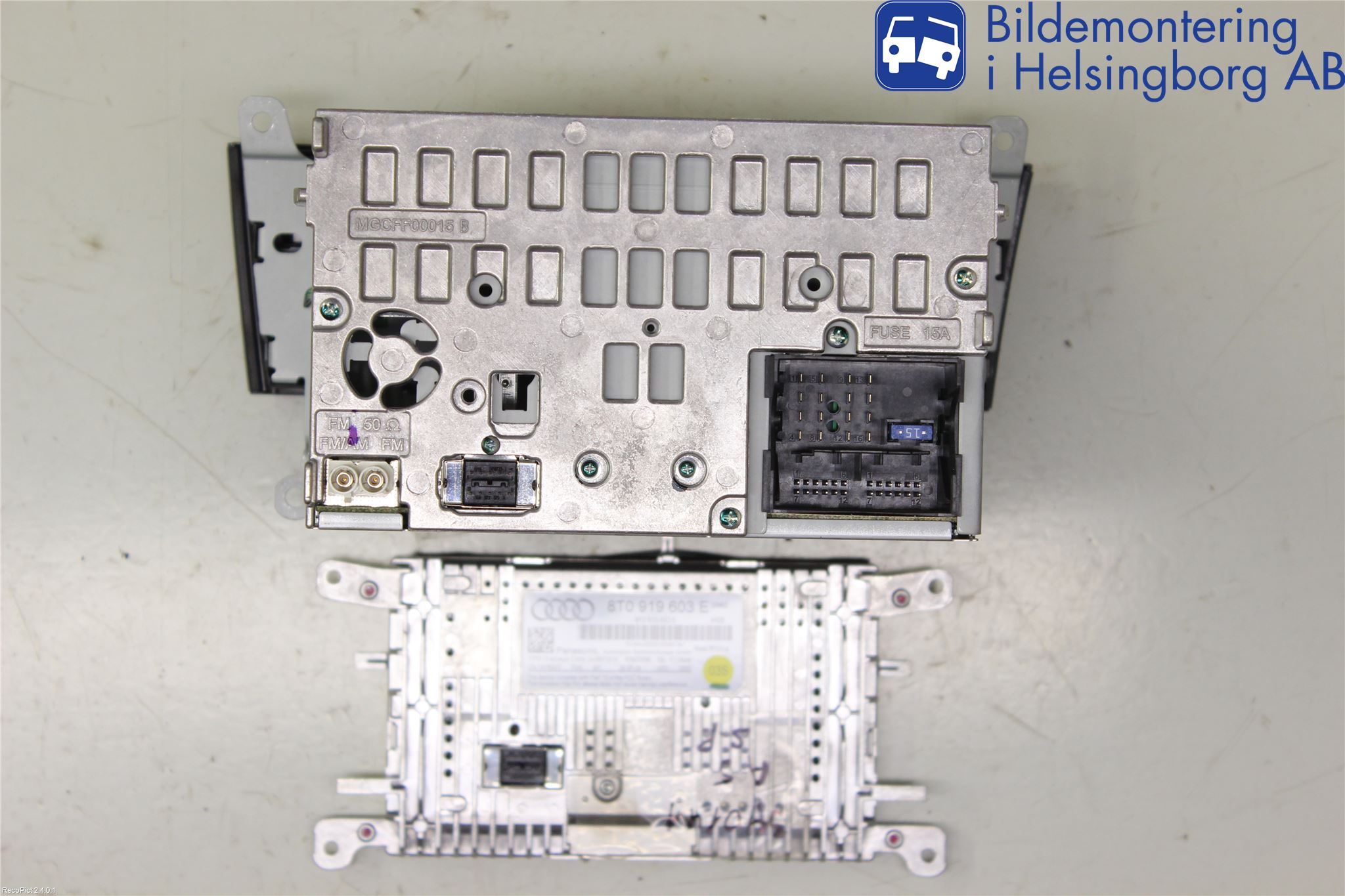 Audi A5 07-16 Cd Radio - Multimediapanel