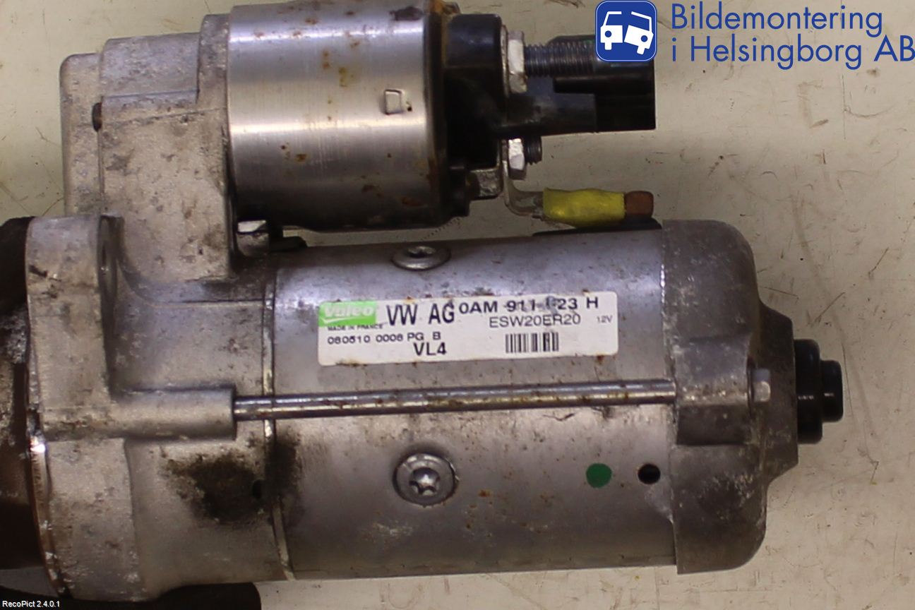 Volkswagen VW TOURAN 10-15 Startmotor Diesel