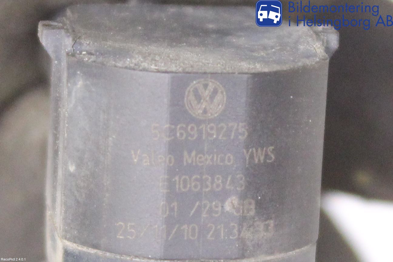 Volkswagen VW GOLF VI 09-13 Parkeringshjälp Backsensor