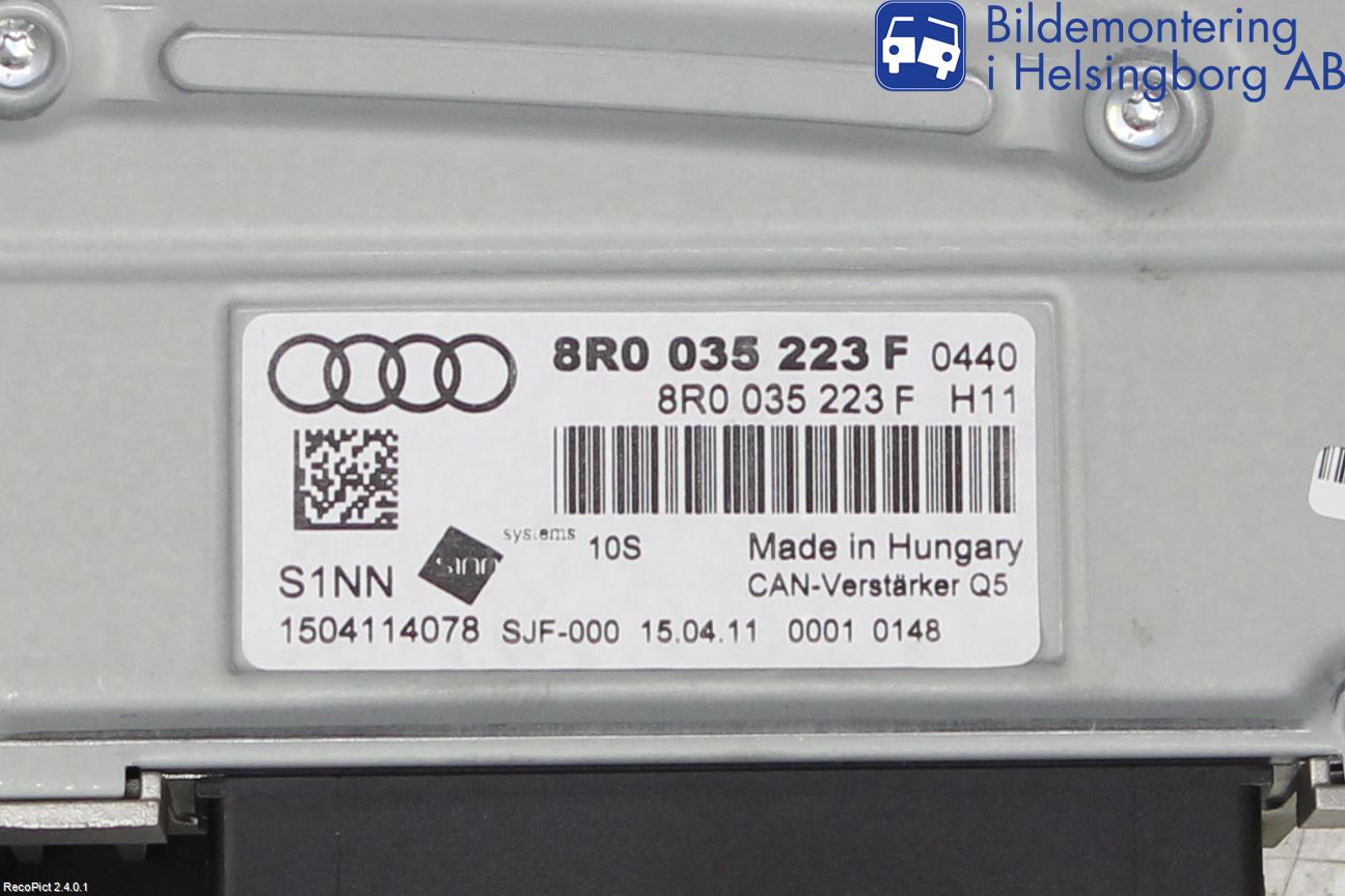 Audi Q5 09-16 Radio-Stereo Förstärkare