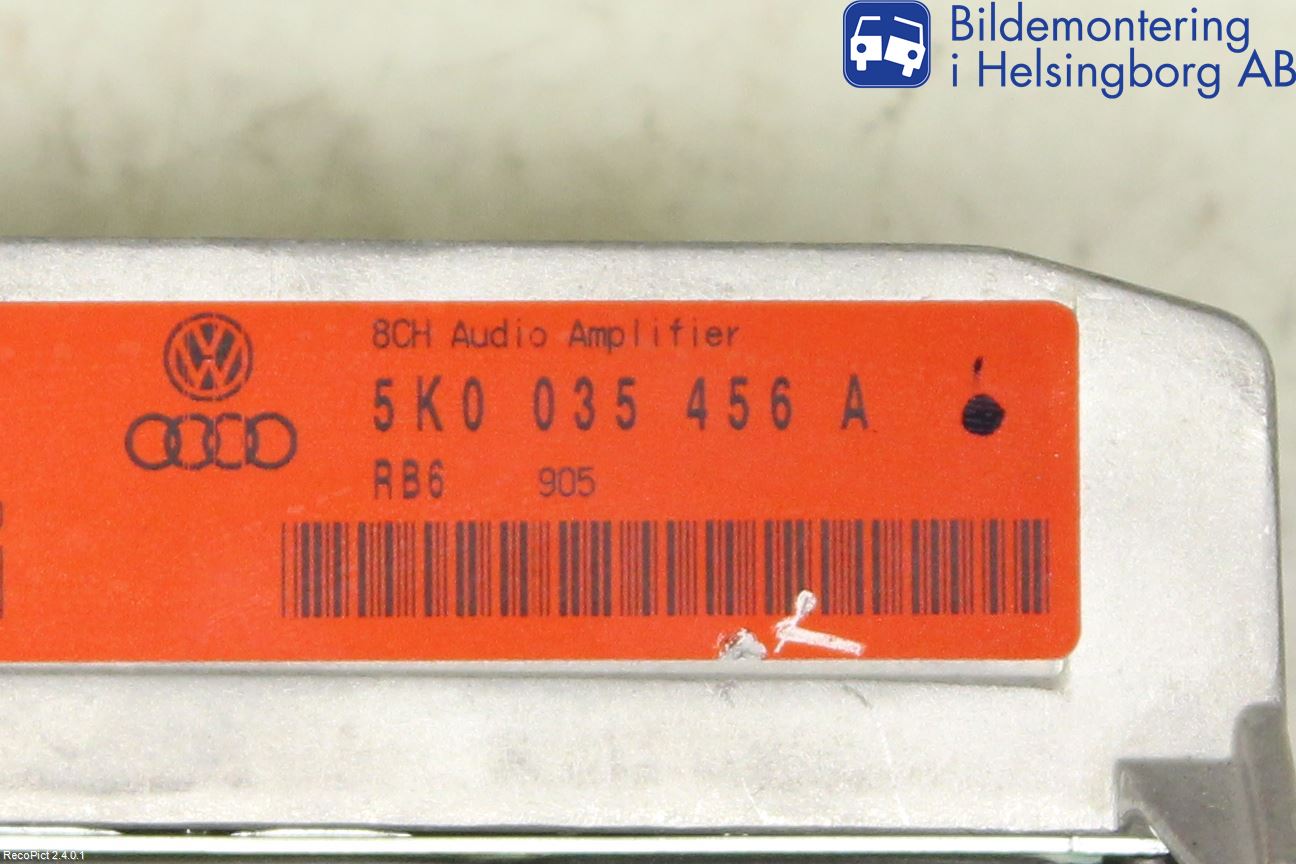 Volkswagen VW PASSAT 11-14 Radio-Stereo Förstärkare