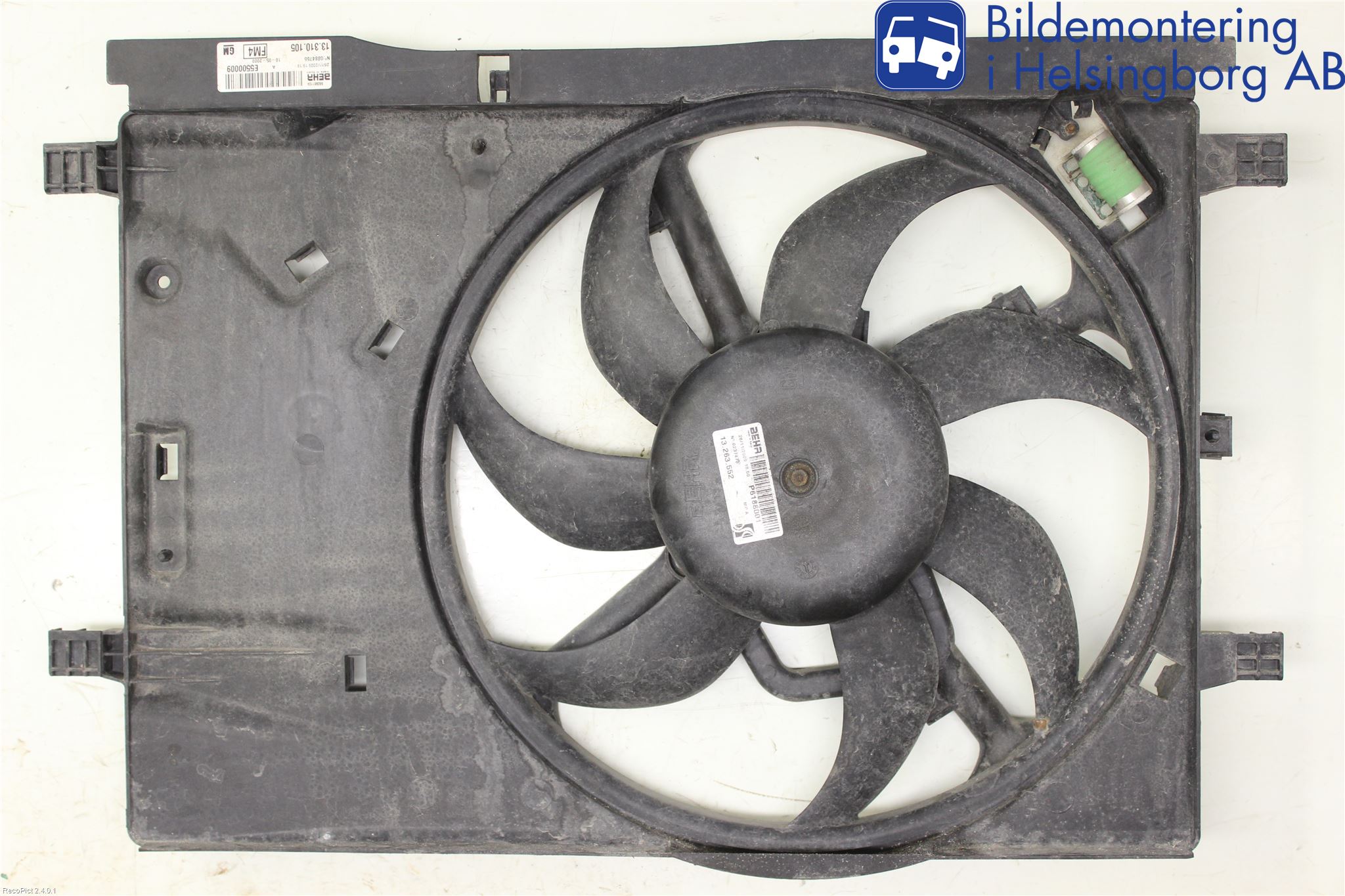 Opel CORSA D 07-14 Kylfläkt El