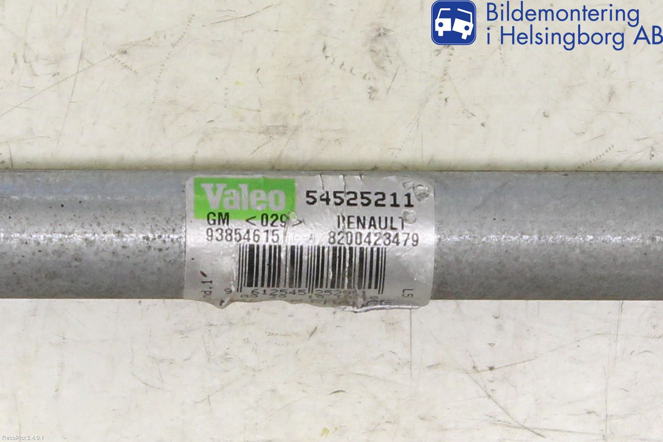 Nissan PRIMASTAR Torkarmekanism Vindruta