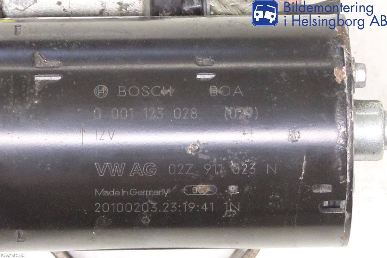 Volkswagen VW POLO 10-17 Startmotor Diesel