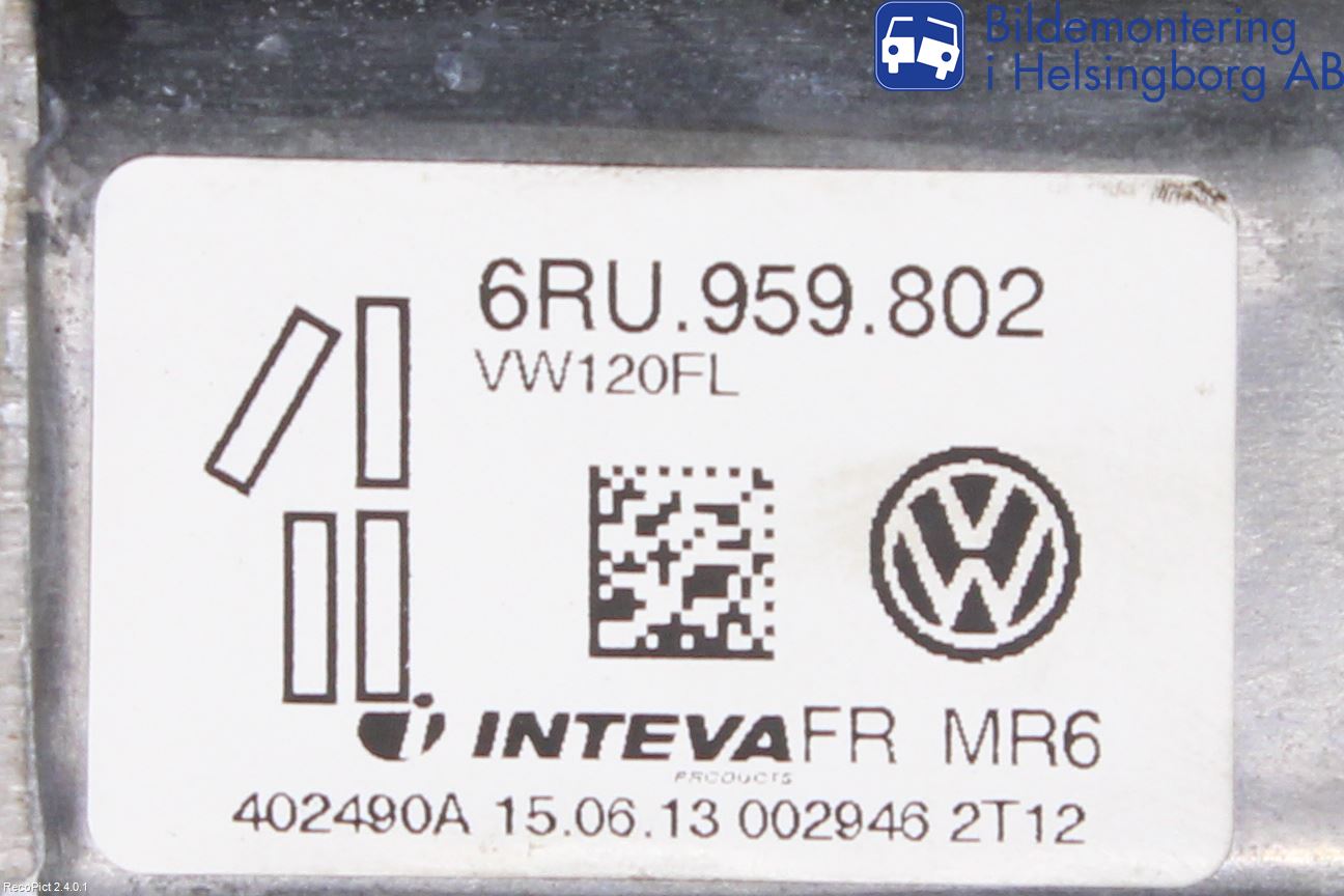 Volkswagen VW UP! / E-UP! Fönsterhissmotor