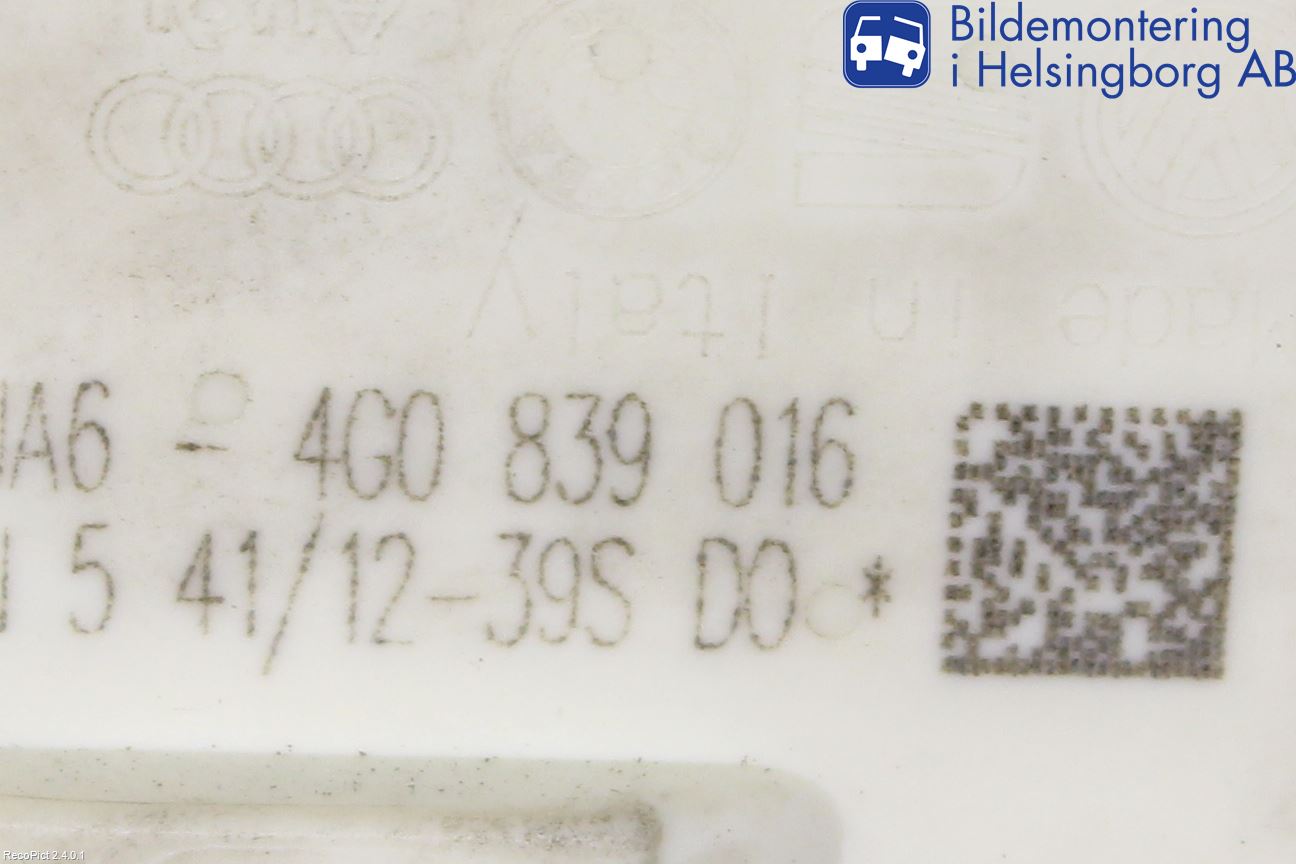 Audi Q3 8U 12-18 Centrallåsmotor Höger