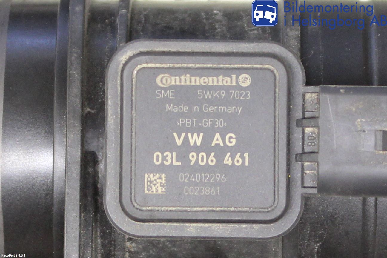 Volkswagen VW CADDY 11-15 Injluftmassamätare