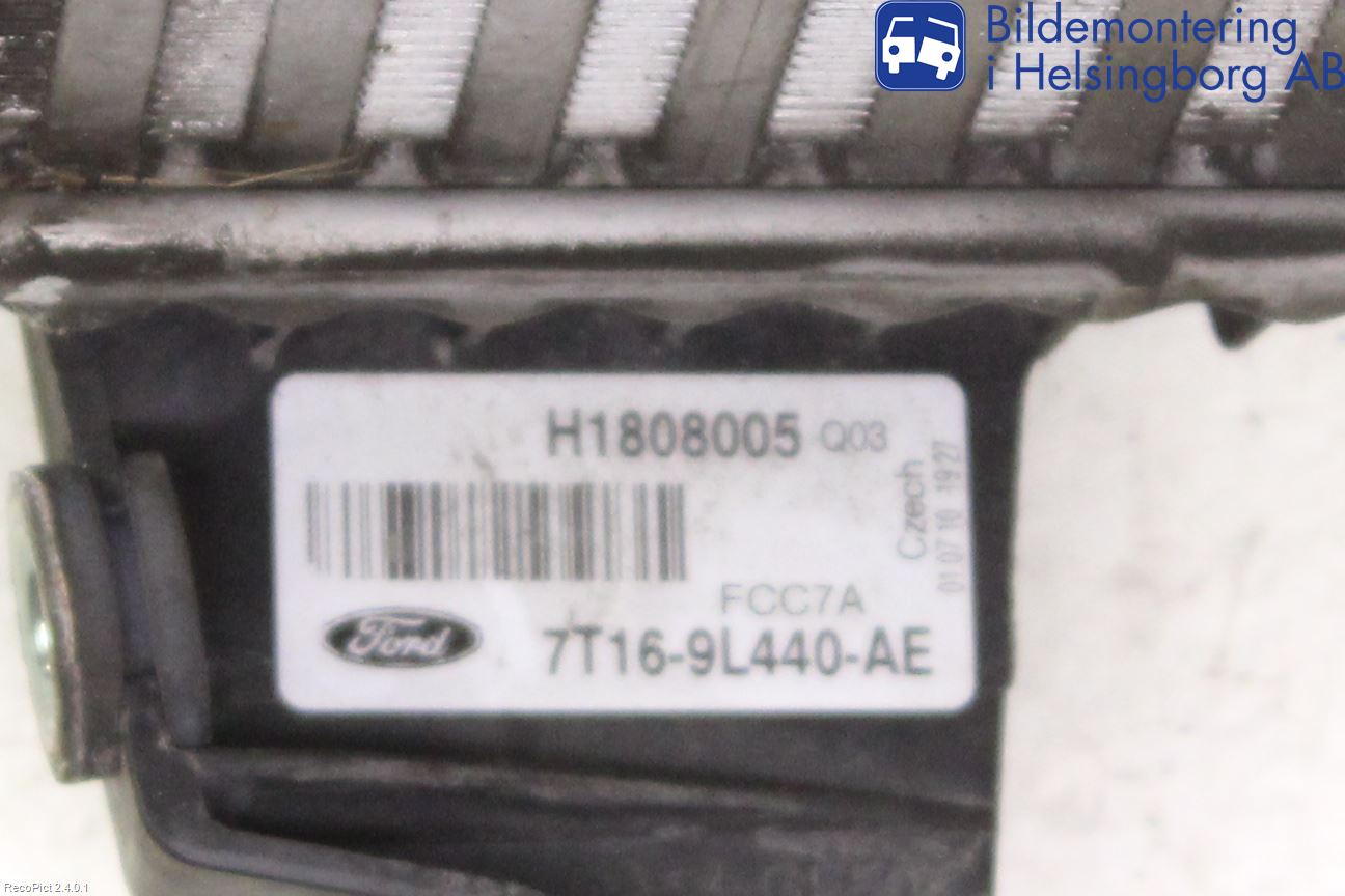 Ford TRANSIT CONNECT 03-08 Laddluft-Intercooler Kyl