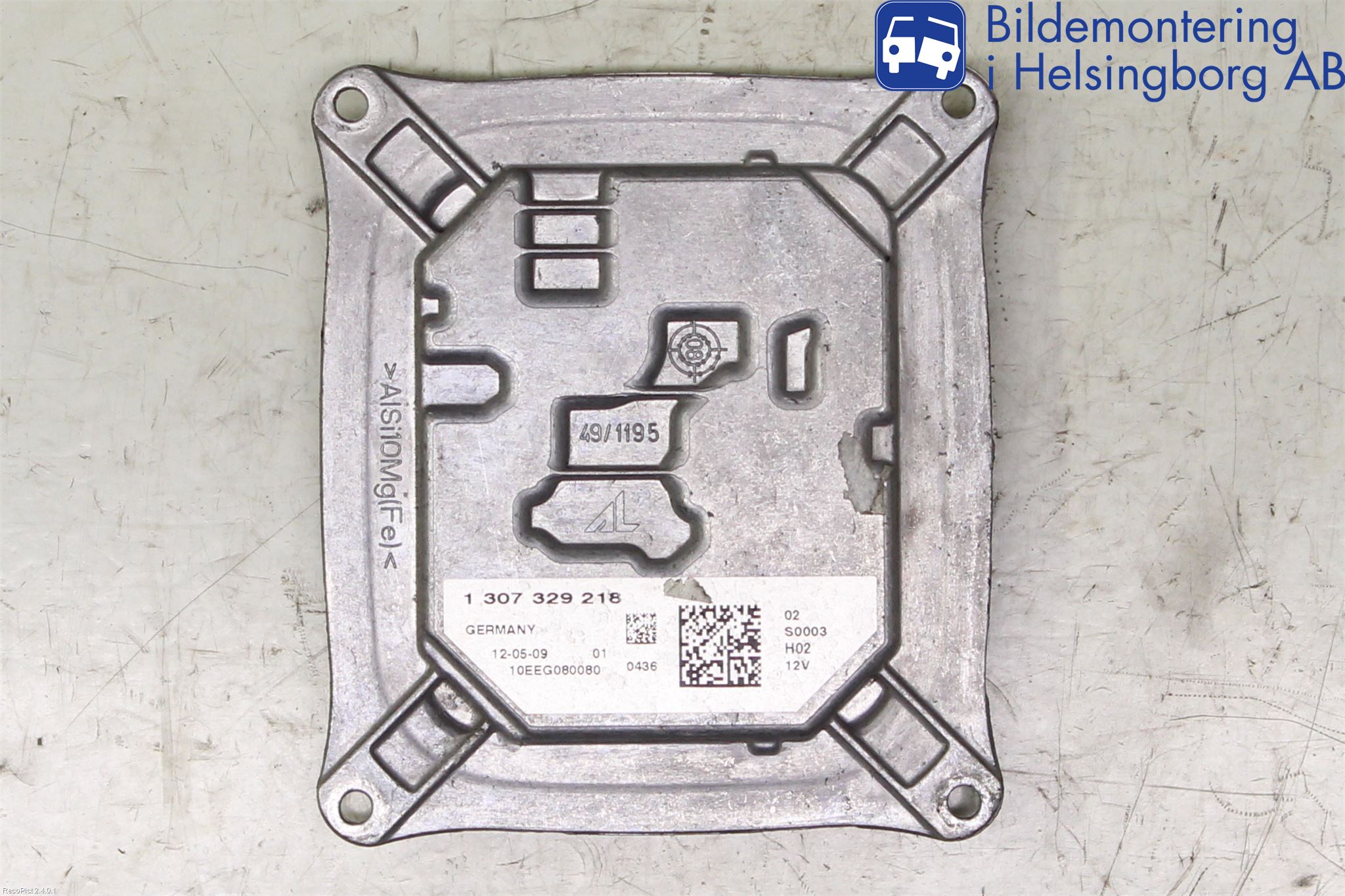 Audi A4/S4 08-11 Styrenhet Strålkastare