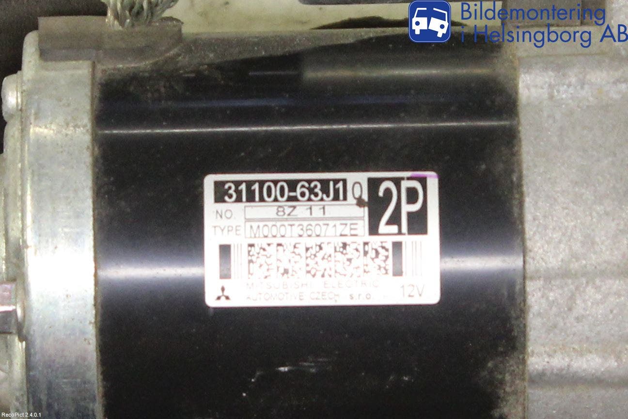 Suzuki SWIFT 05-10 Startmotor