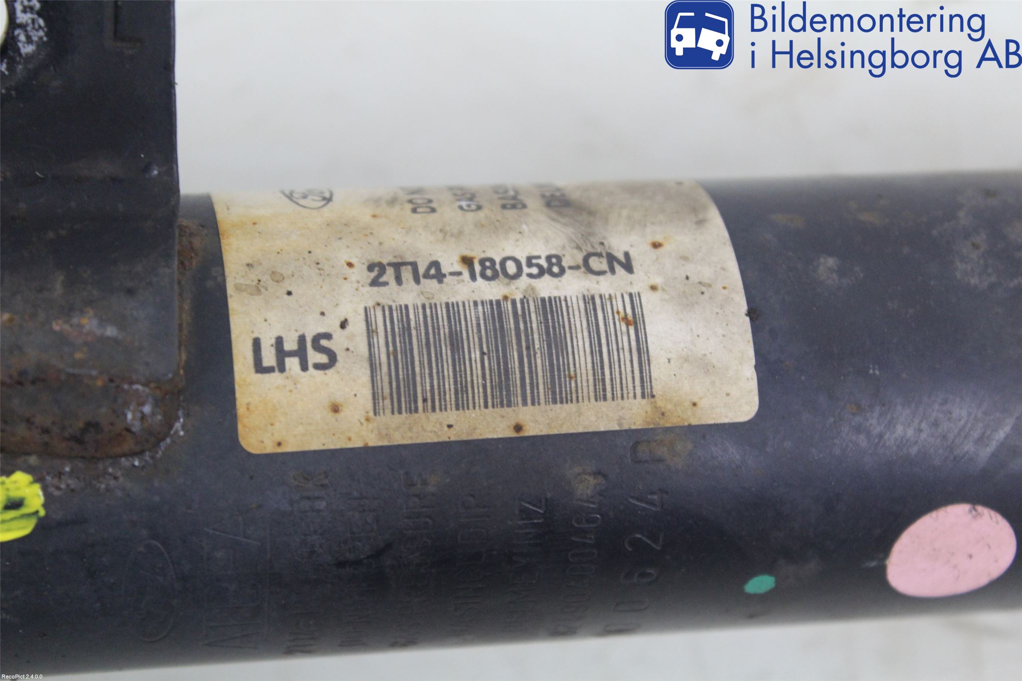 Ford TRANSIT CONNECT 03-08 Fjäderben Fram Vänster