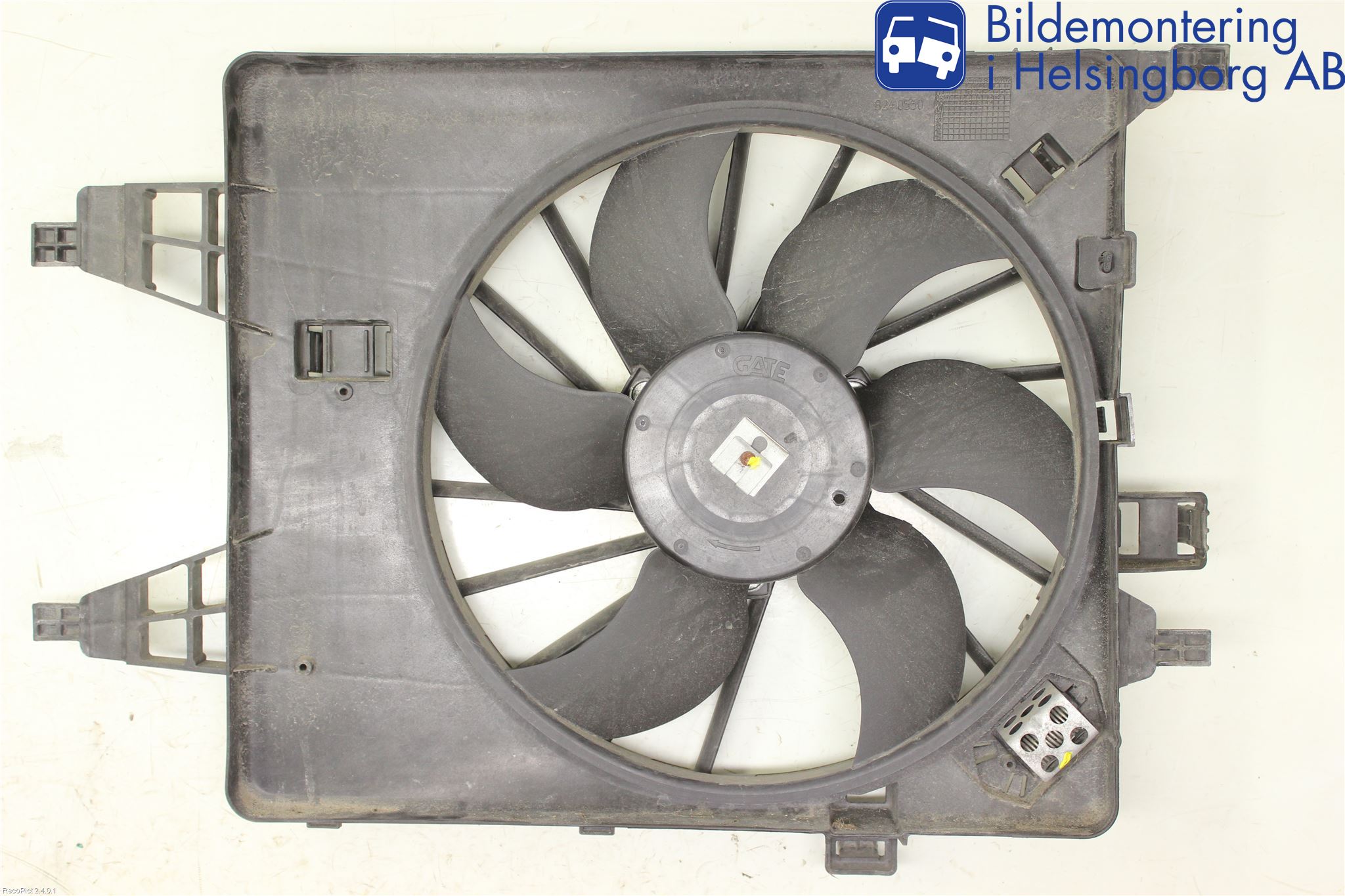 Renault KANGOO II 08-14 Kylfläkt El