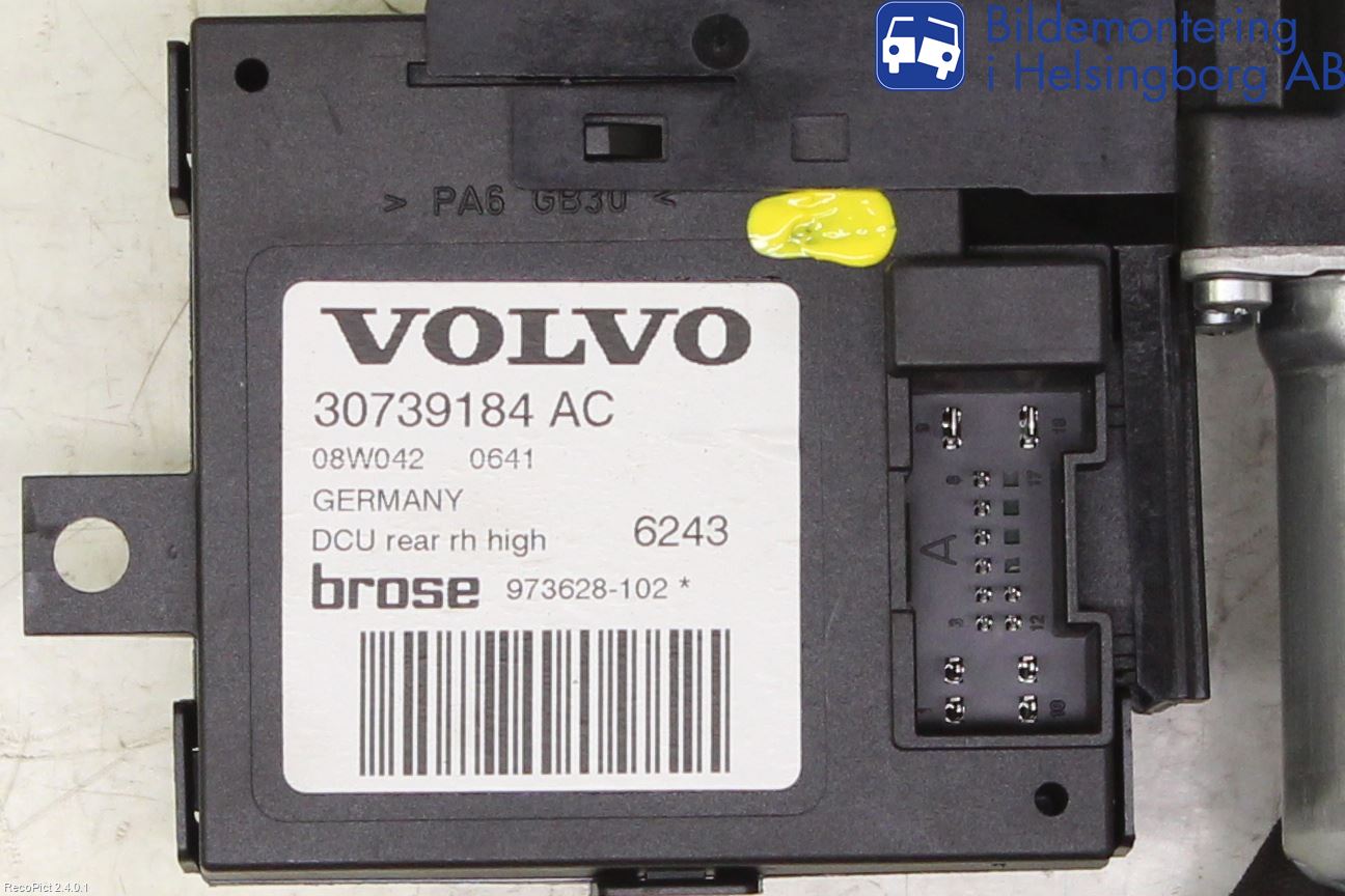 Volvo V50 08-12 Fönsterhissmotor