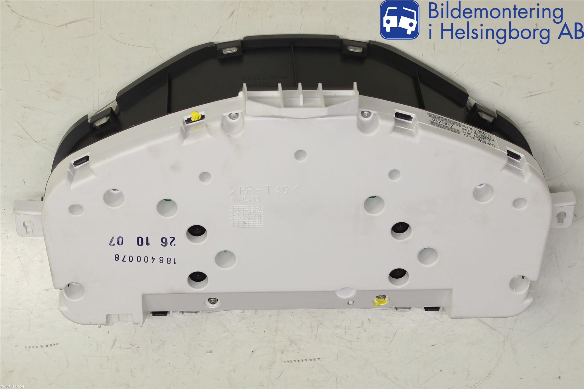 Volvo V50 08-12 Instrument Komb