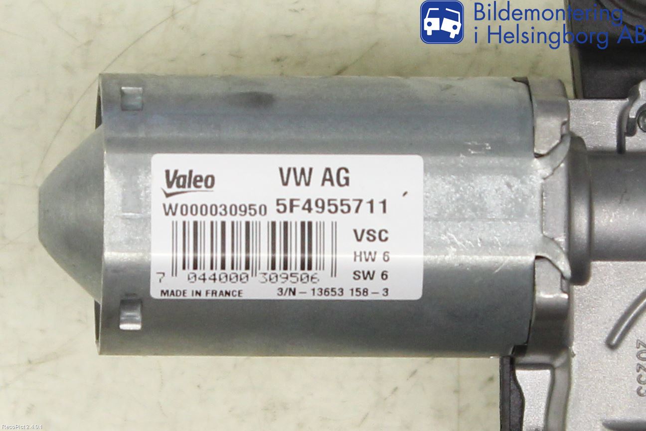 Seat LEON 13-20 Torkarmotor Baklucka