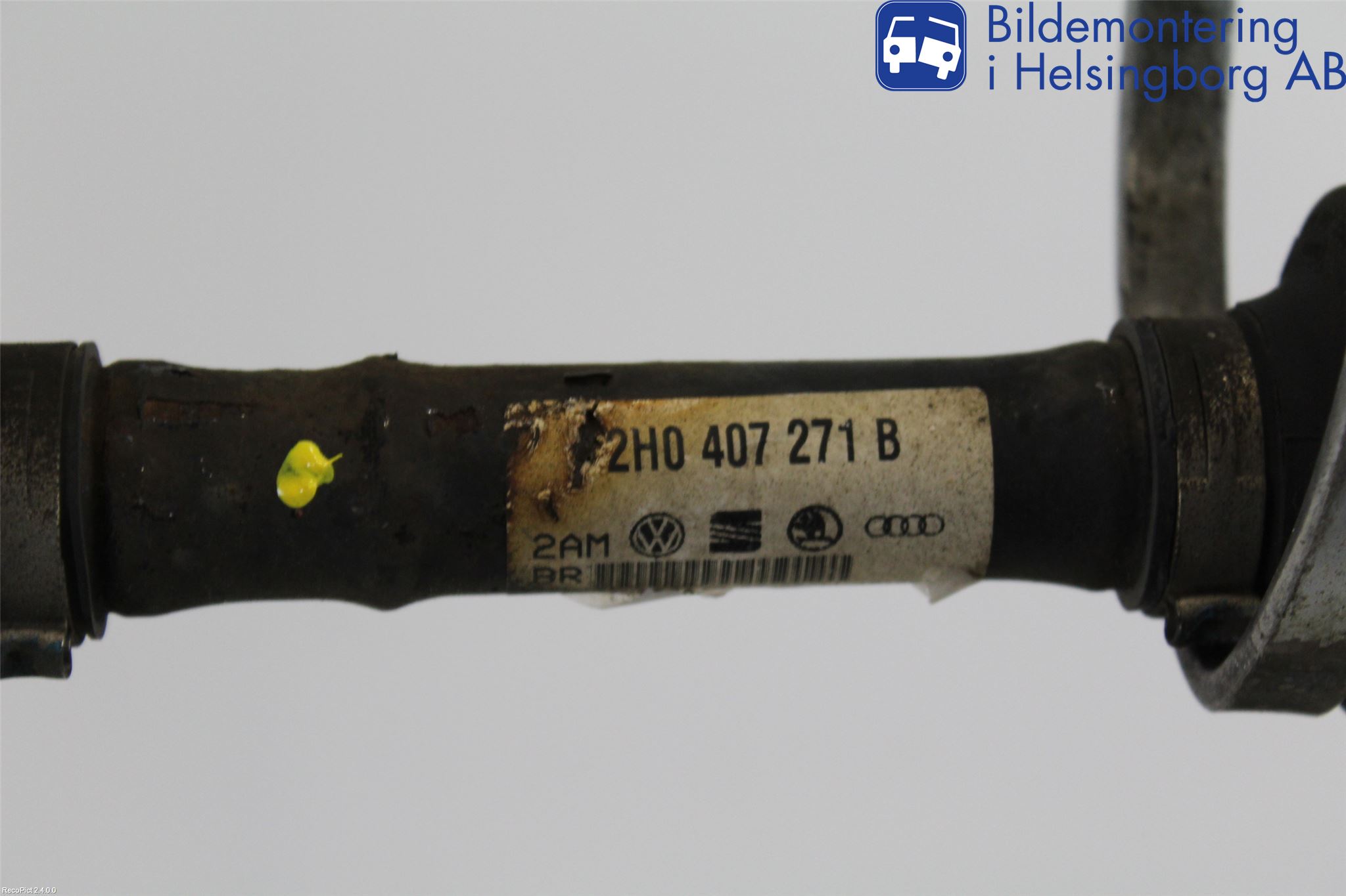 Volkswagen VW AMAROK 2H 10-22 Drivaxel Fram Vänster