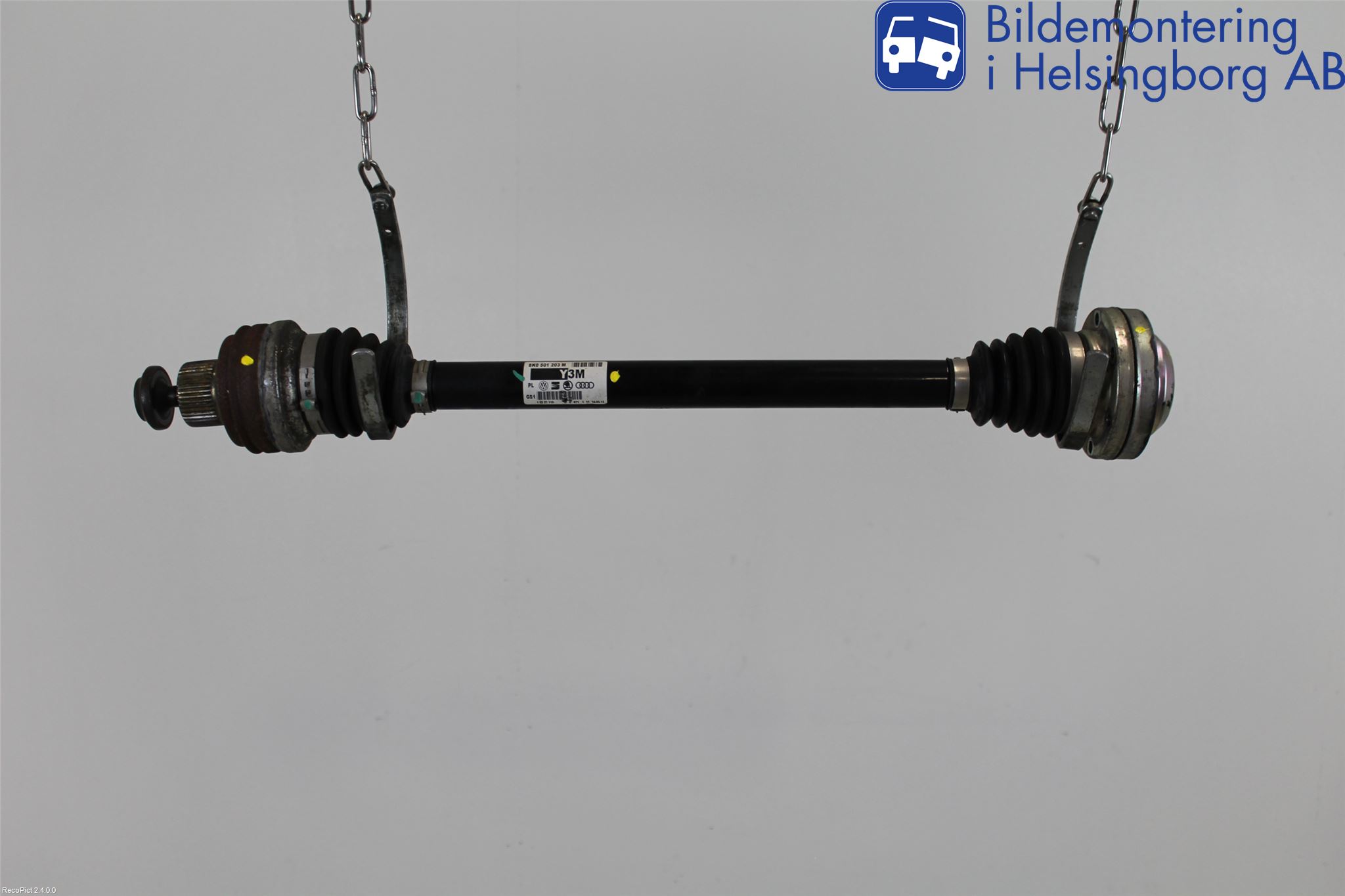 Audi A4 12-15 Drivaxel Bak Vänster