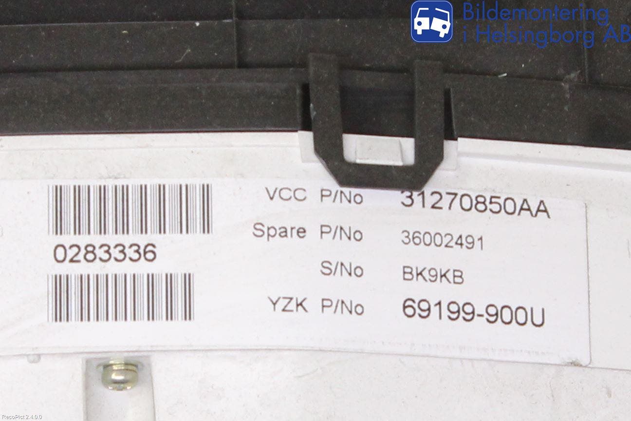 Volvo V70 08-13 Instrument Komb