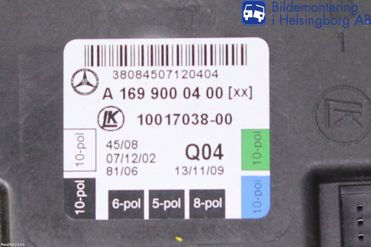 Mercedes-Benz MB B-KLASS (W245) 05-12 Styrenhet Dörr