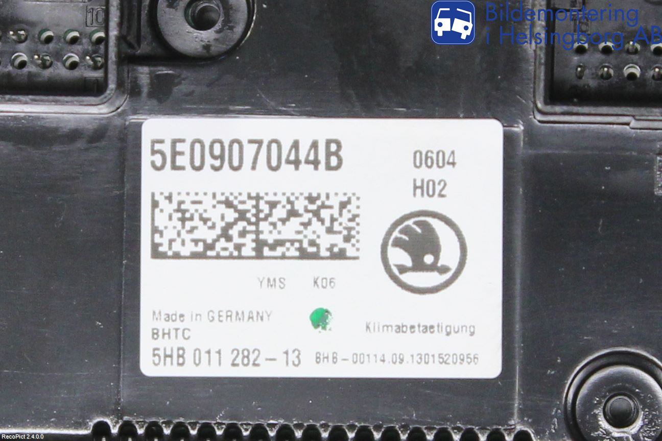 Skoda OCTAVIA (5E) 13-20 Ac Styrenhet Ac Manöveren