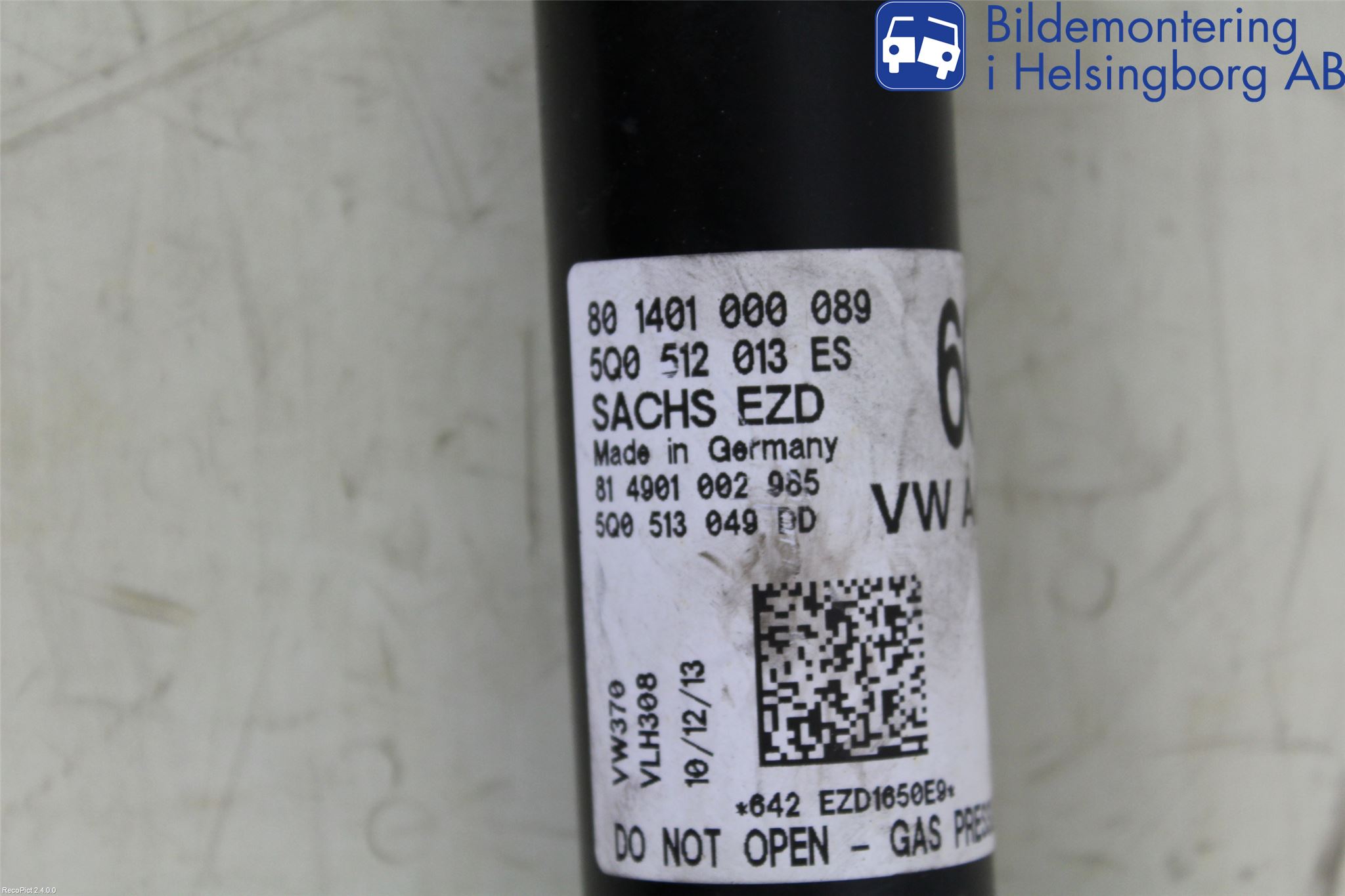 Seat LEON 13-20 Stötdämpare Bak