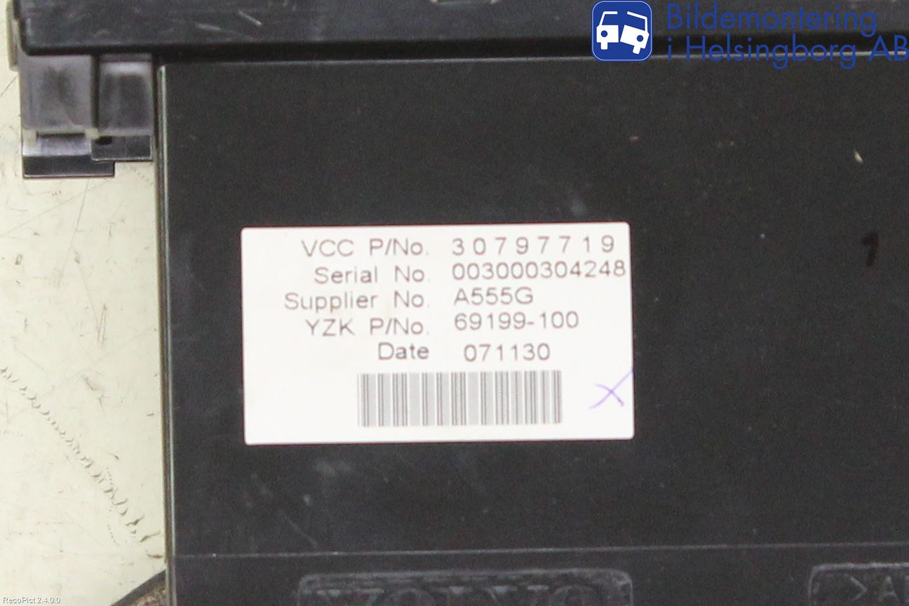 Volvo C30 07-10 Radio Övrigt