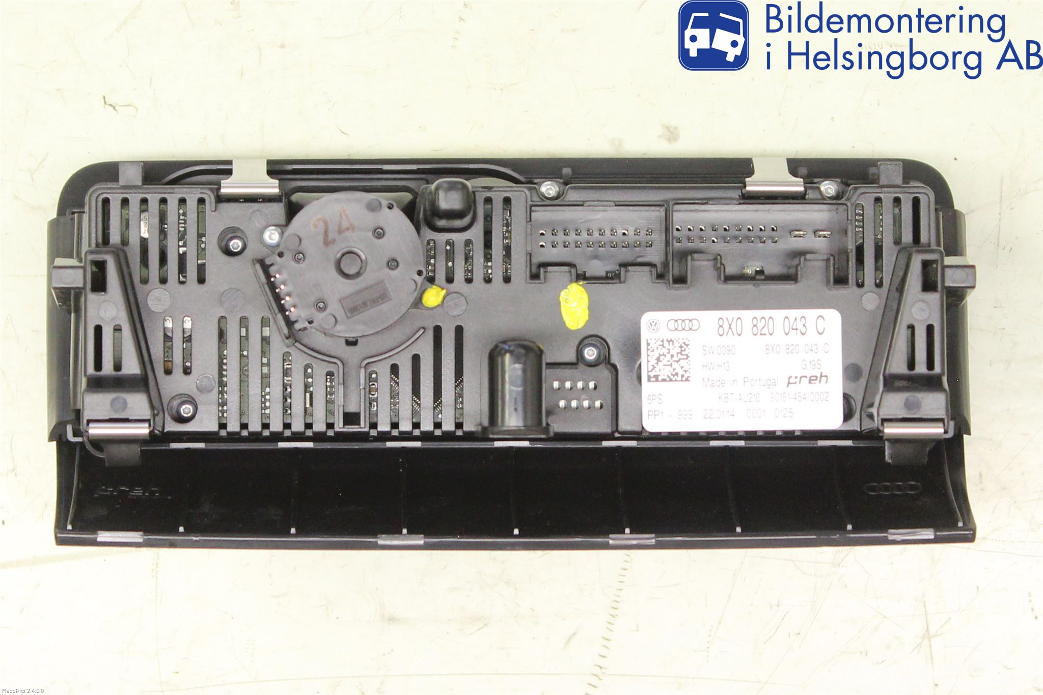 Audi A1/S1 11-18 Ac Styrenhet Ac Manöveren
