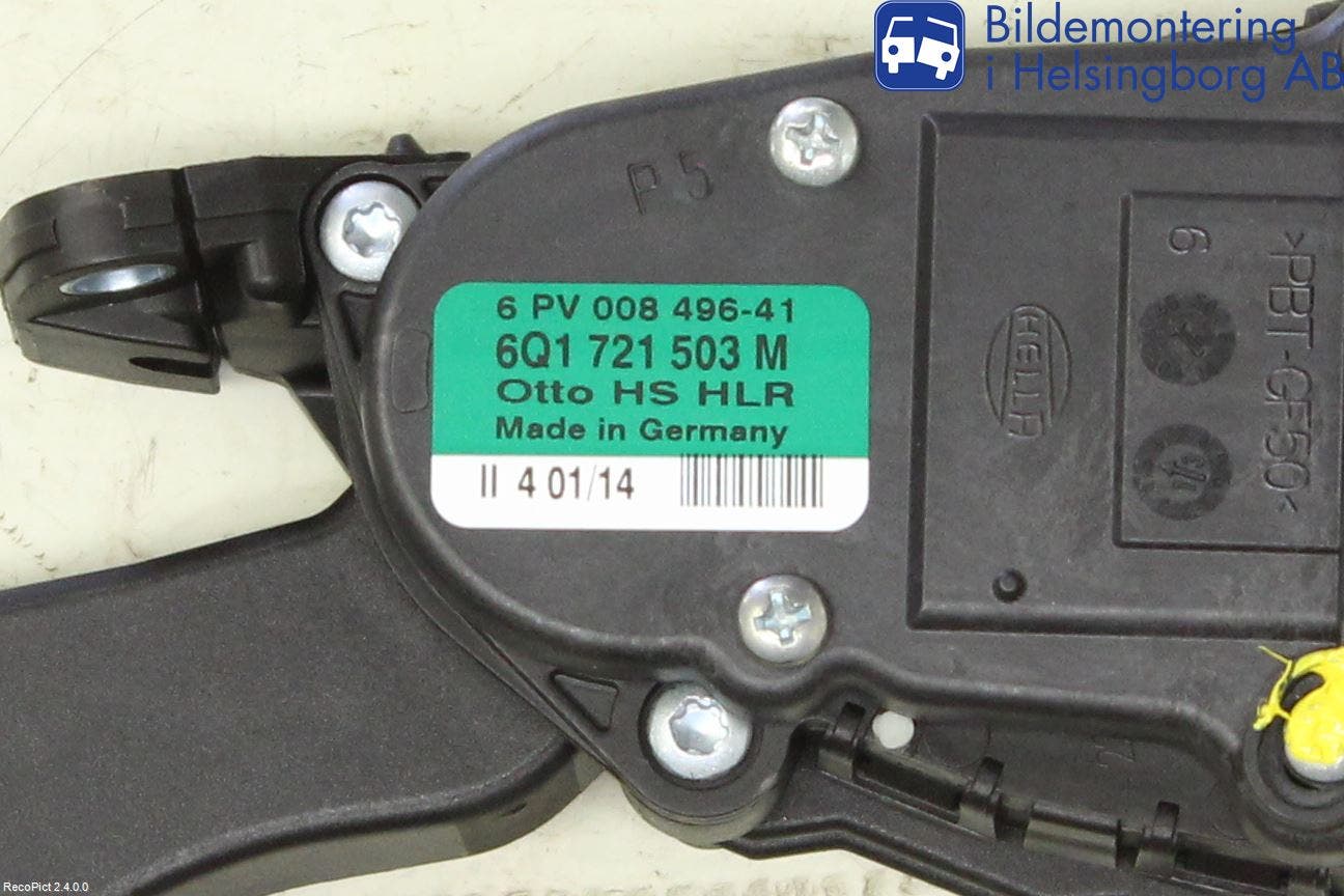 Audi A1/S1 11-18 Gaspedal