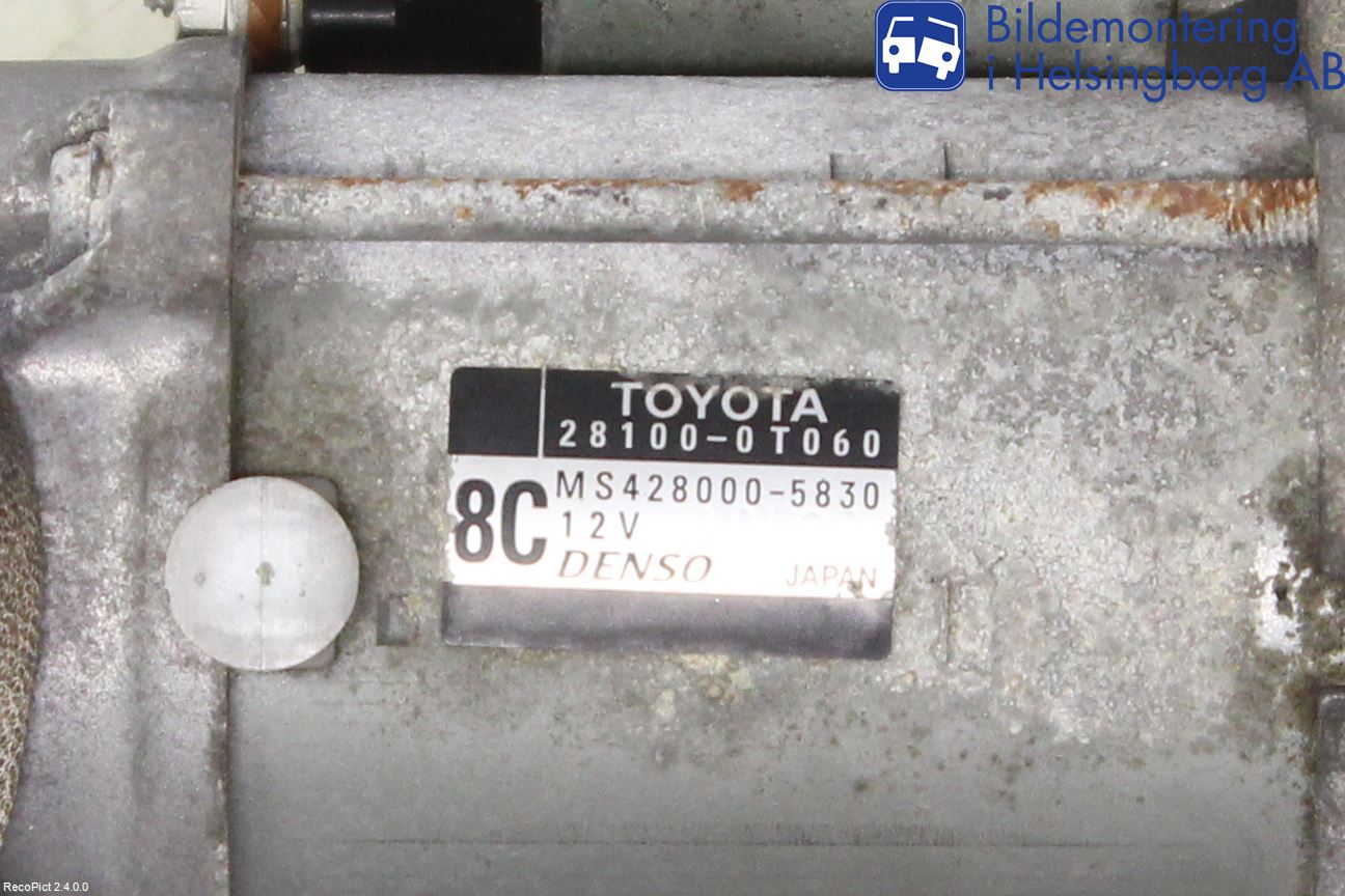 Toyota AVENSIS 09-15 Startmotor