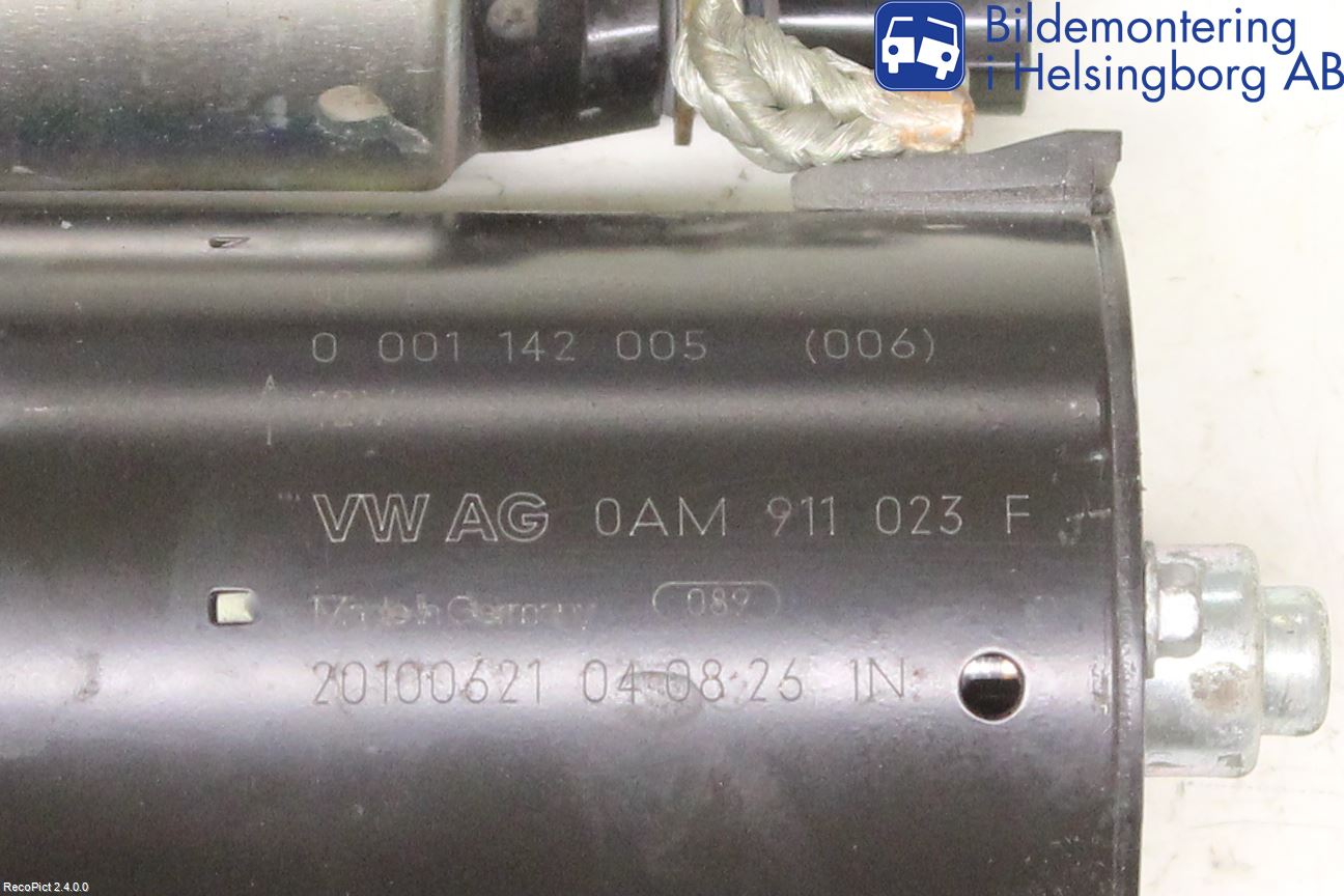 Audi A3/S3 05-13 Startmotor