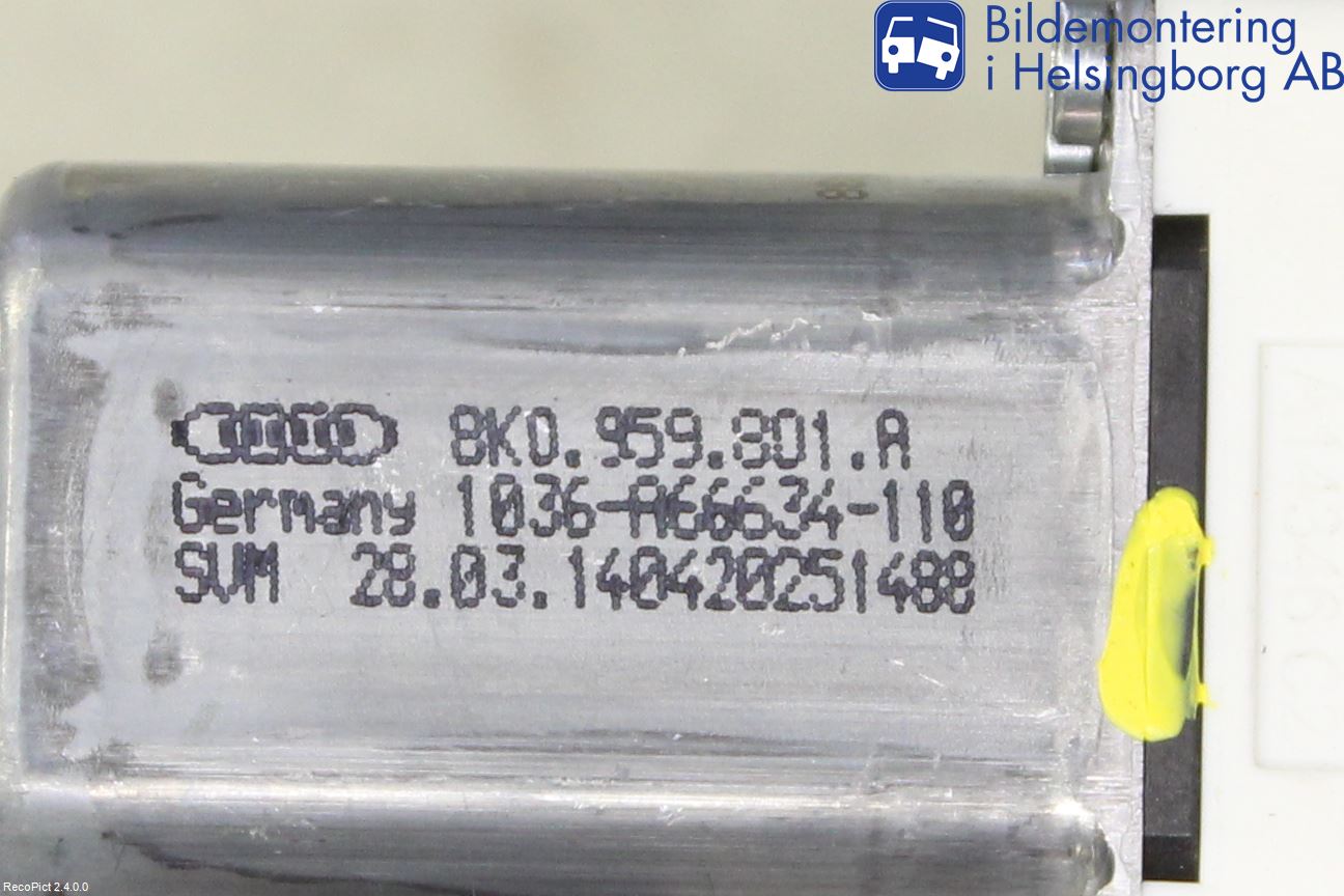 Audi A4 12-15 Fönsterhissmotor