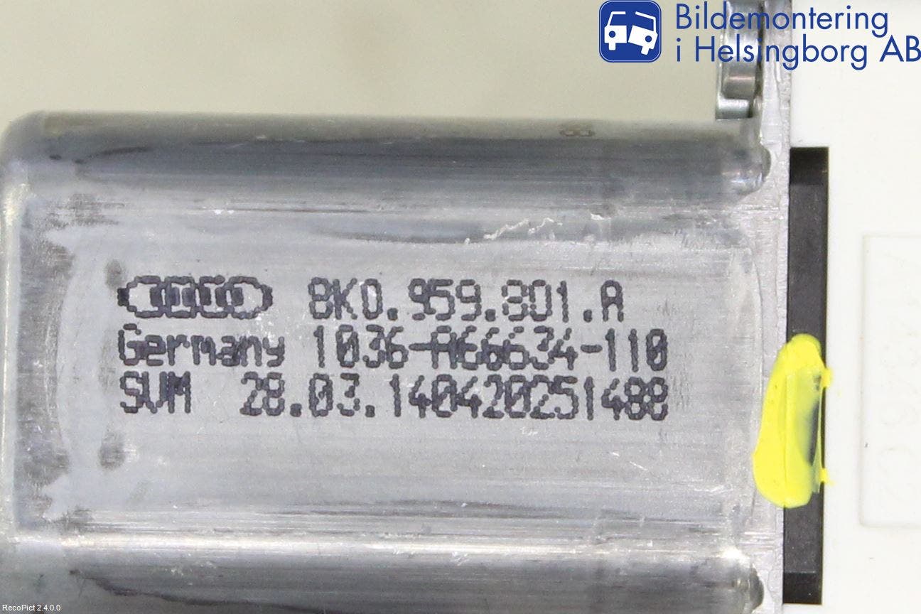 Audi A4 12-15 Fönsterhissmotor