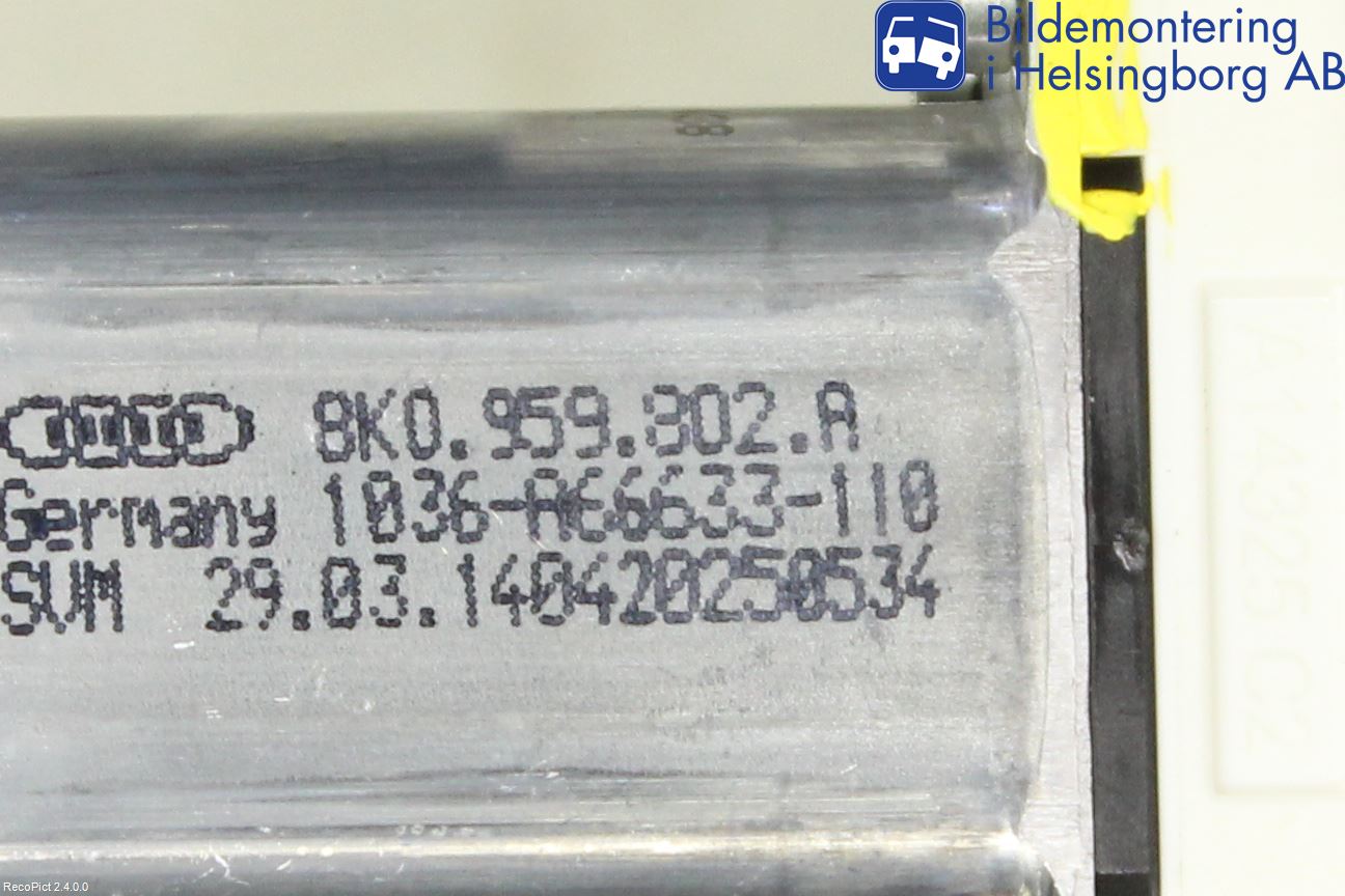 Audi A4 12-15 Fönsterhissmotor