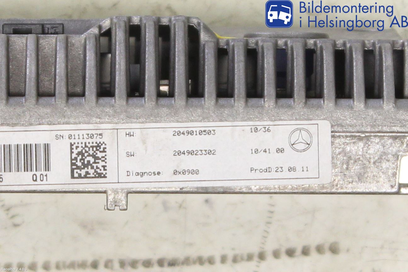 Mercedes-Benz MB C-KLASS (W204) 07-15 Radio Övrigt